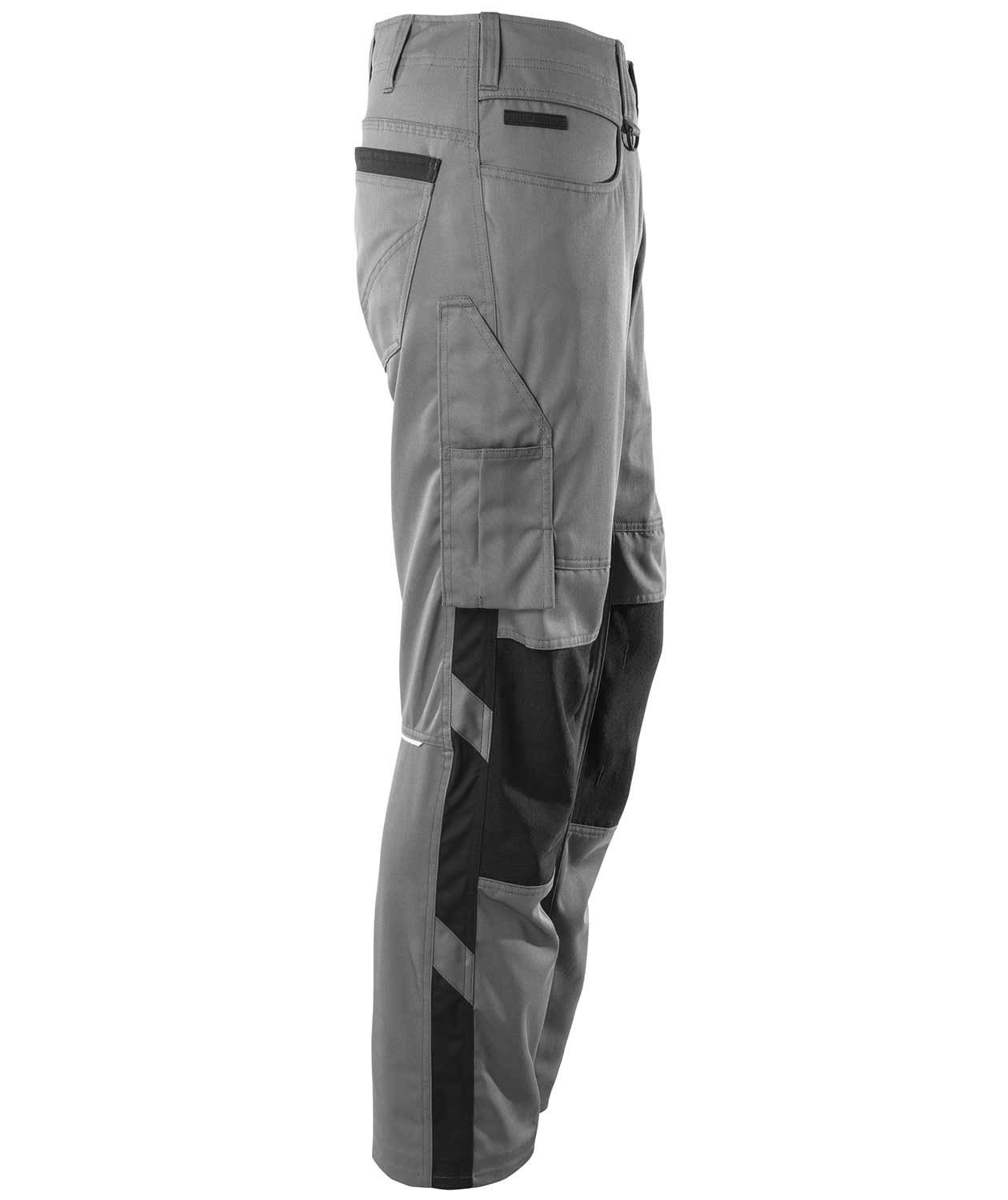 Mascot Unique Mannheim arbejdsbukser, let, Antracitgr&aring;/Sort, large image number 3