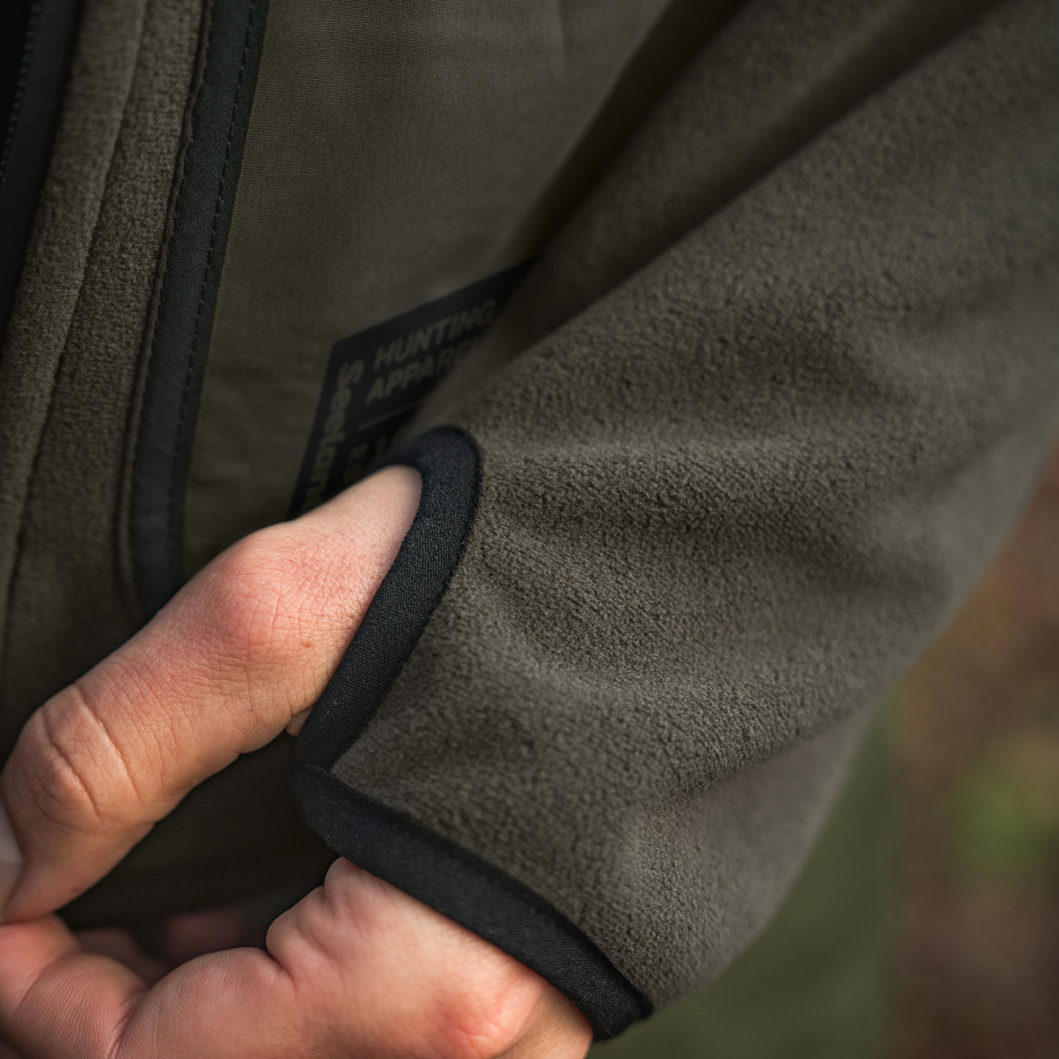 Seeland Rogue Solid reversible fleece jacket, Grizzly Brown/Demitasse Brown, large image number 8