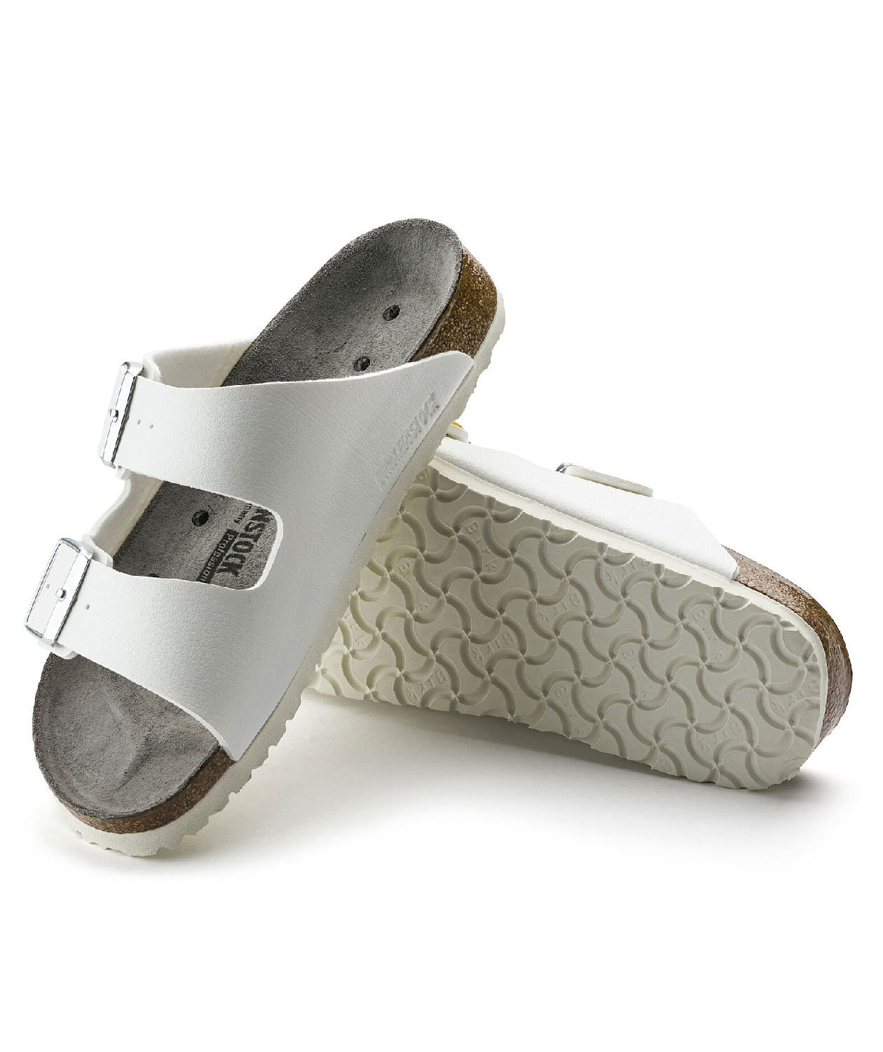 Birkenstock Arizona ESD Narrow Fit sandaler, Hvid, large image number 3