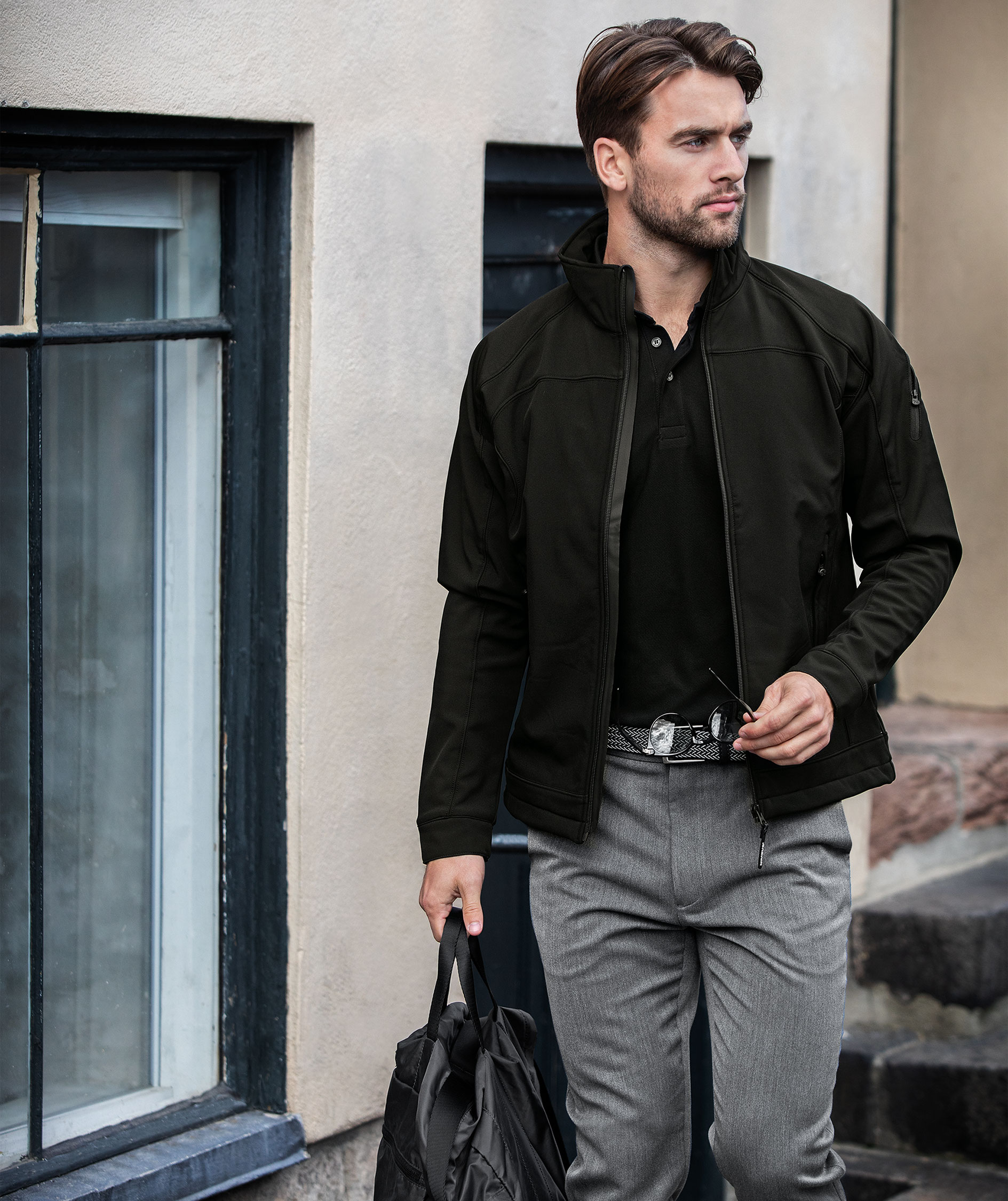 Nimbus Duxbury softshelljakke, Sort, large image number 1