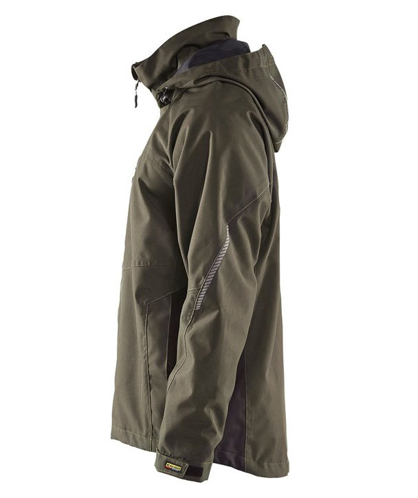 Bl&aring;kl&auml;der Unite vinterjakke, Olivengr&oslash;n/Sort, large image number 3