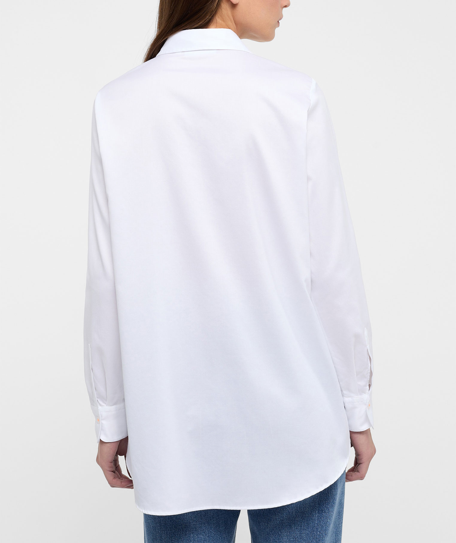 Eterna Casual Luxury Loose fit dameskjorte, Off White, large image number 2