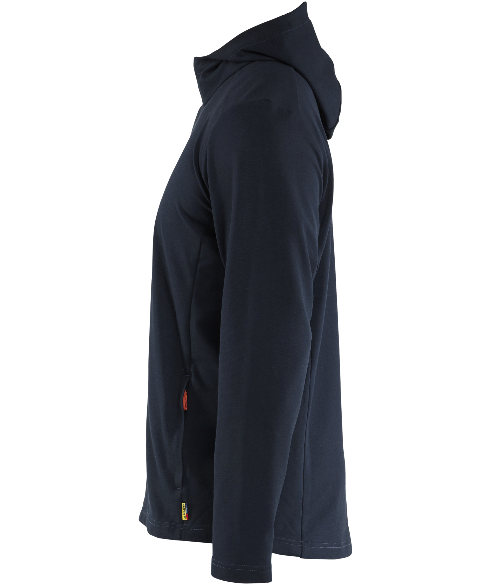 Bl&aring;kl&auml;der half zip hettegenser, M&oslash;rk Marine, large image number 3
