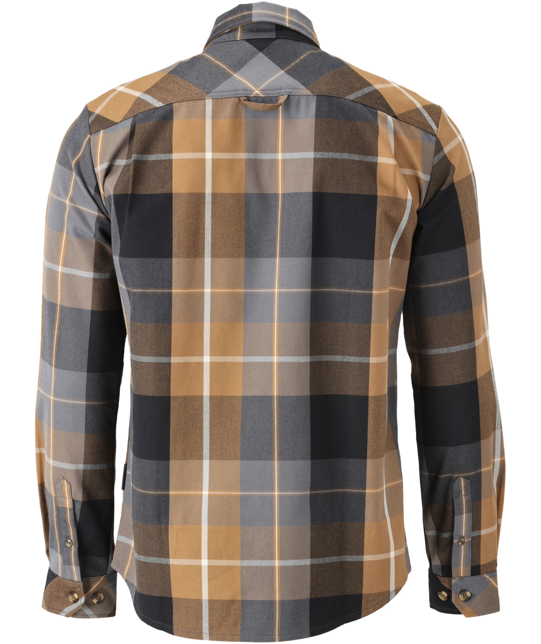 Mascot Customized flannelskjorte, N&oslash;ttebrun, large image number 2