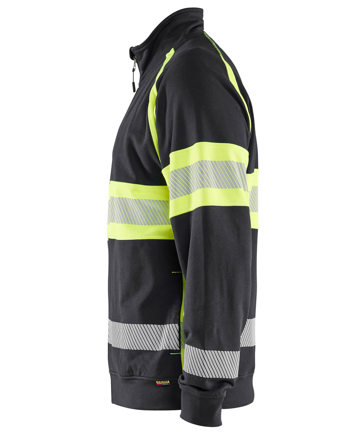 Bl&aring;kl&auml;der cardigan, Black/Hi-Vis Yellow, large image number 3