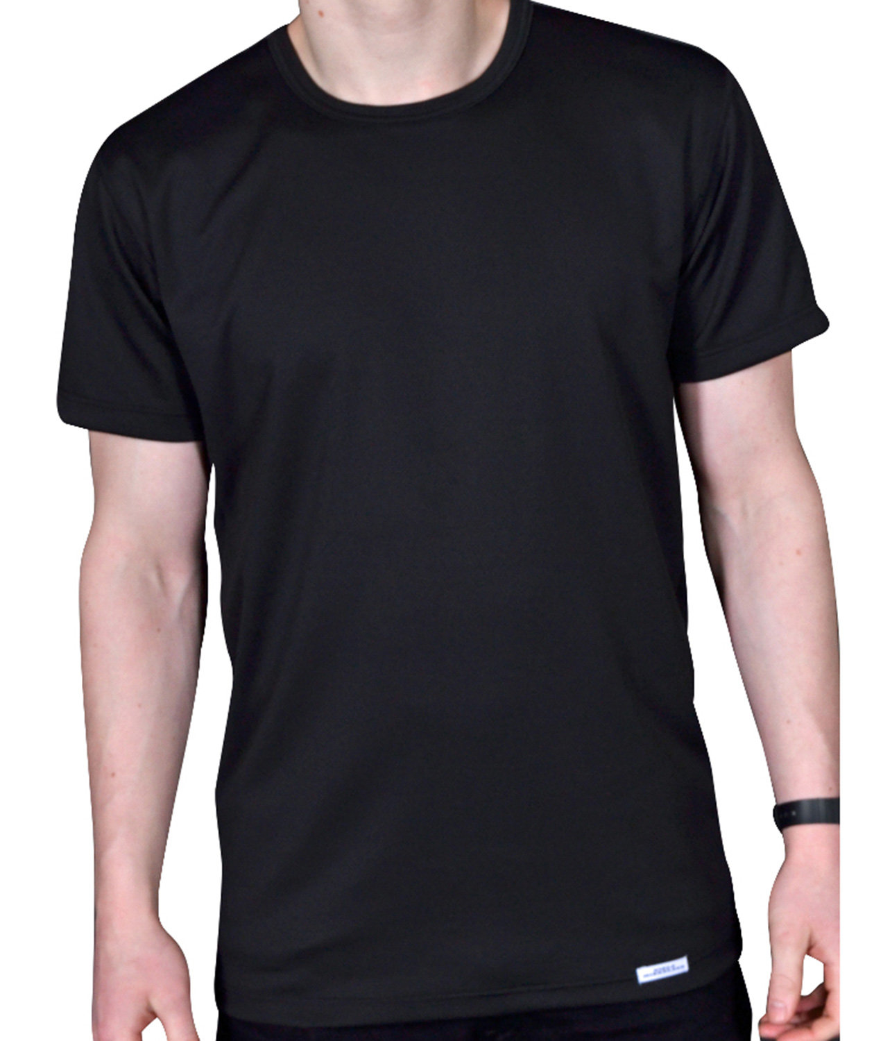 Niels Mikkelsen the Danish military running t-shirt, Black