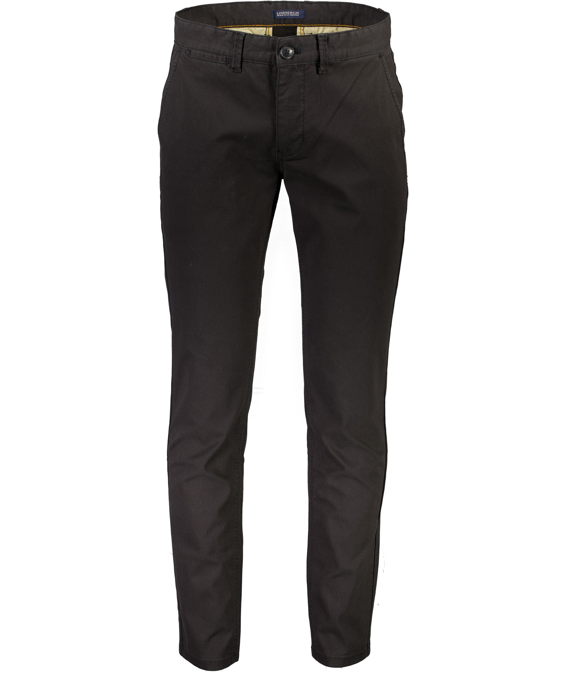 Lindbergh Superflex Structure chinos, Black, Black, swatch
