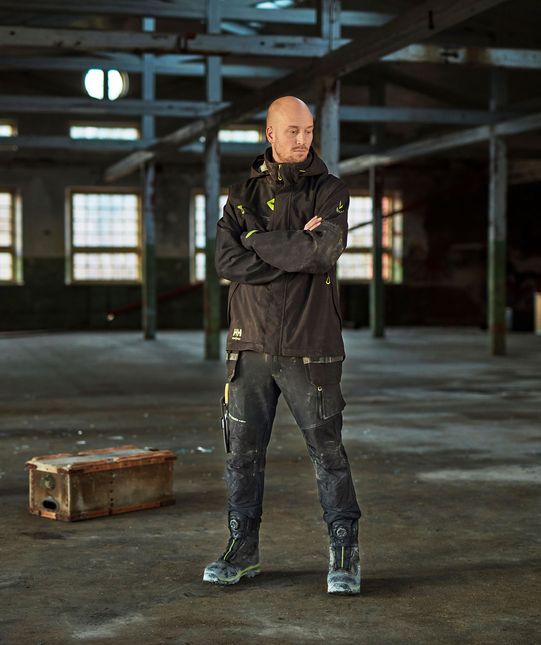 Helly Hansen Magni hantverksbyxa Full stretch, Svart, large image number 8