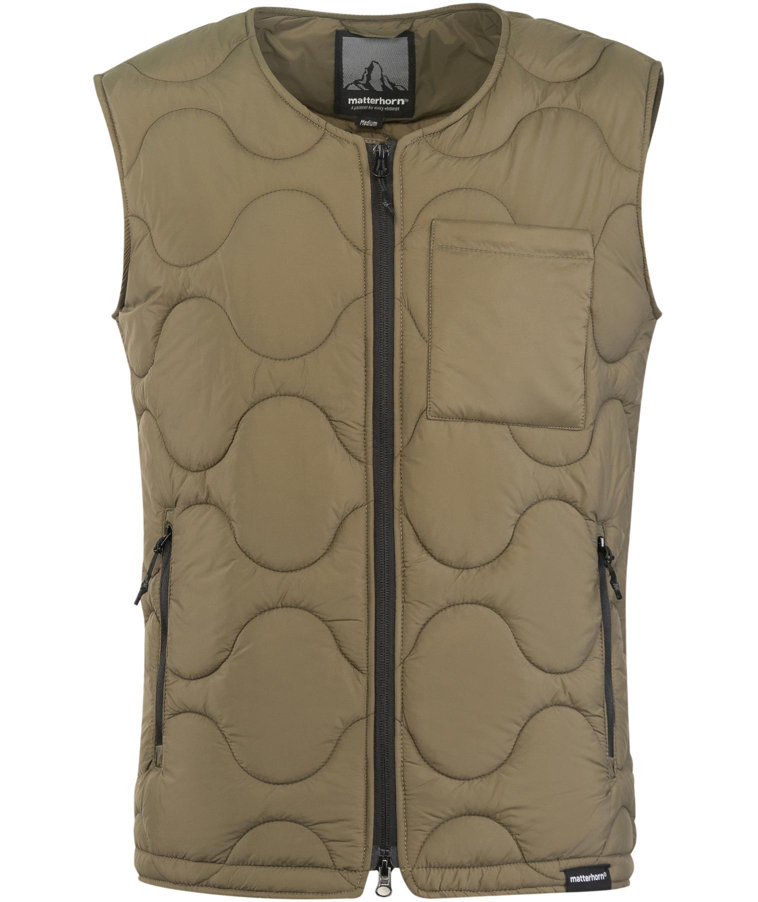 Matterhorn Beckey Steppweste, Olivgr&uuml;n