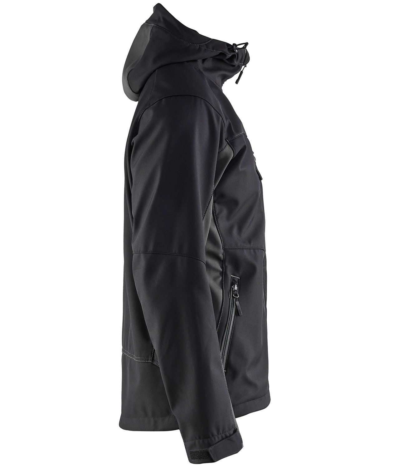 Bl&aring;kl&auml;der Unite softshell jacket, Black/Dark Grey, large image number 3