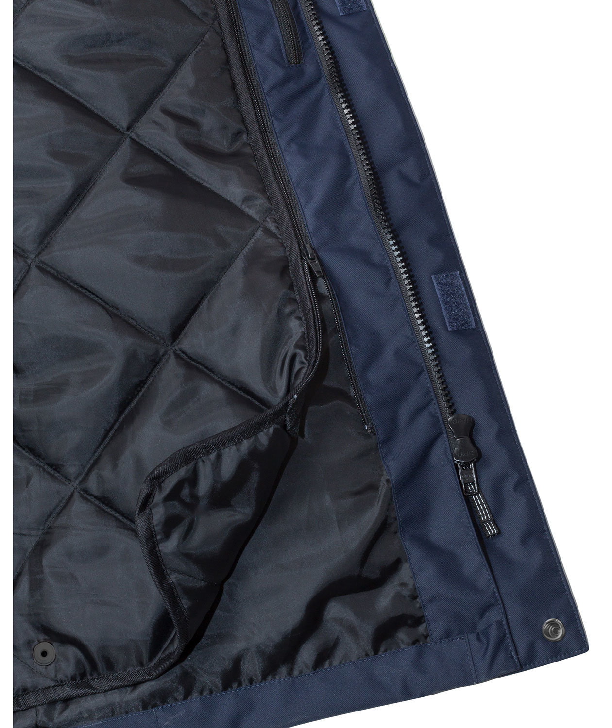 Fristads Airtech&reg; 3-i-1 parkajakke 4036, Hi-vis&nbsp;Gul/Marine, large image number 3