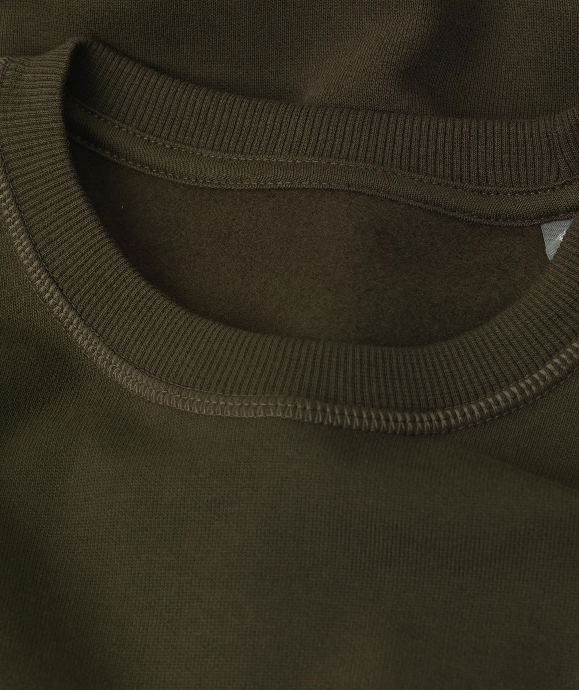 ID &oslash;kologisk dame sweatshirt, Olivengr&oslash;nn, large image number 4