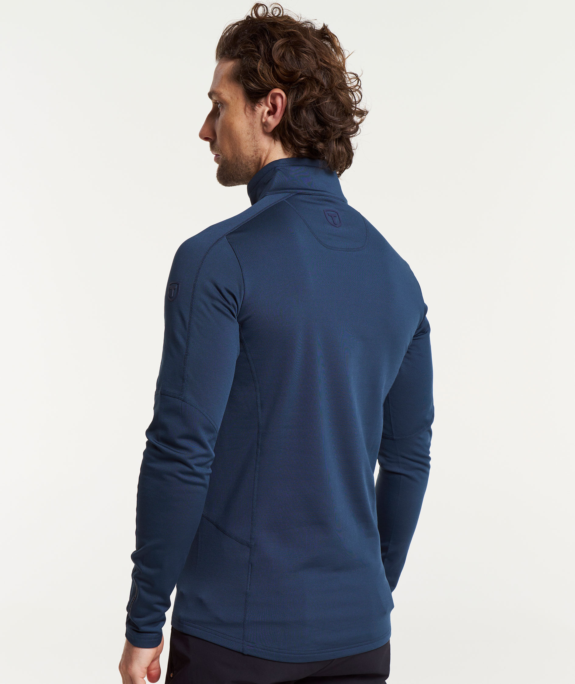 Tenson TXlite Windblock half zip, M&oslash;rkebl&aring;, large image number 3