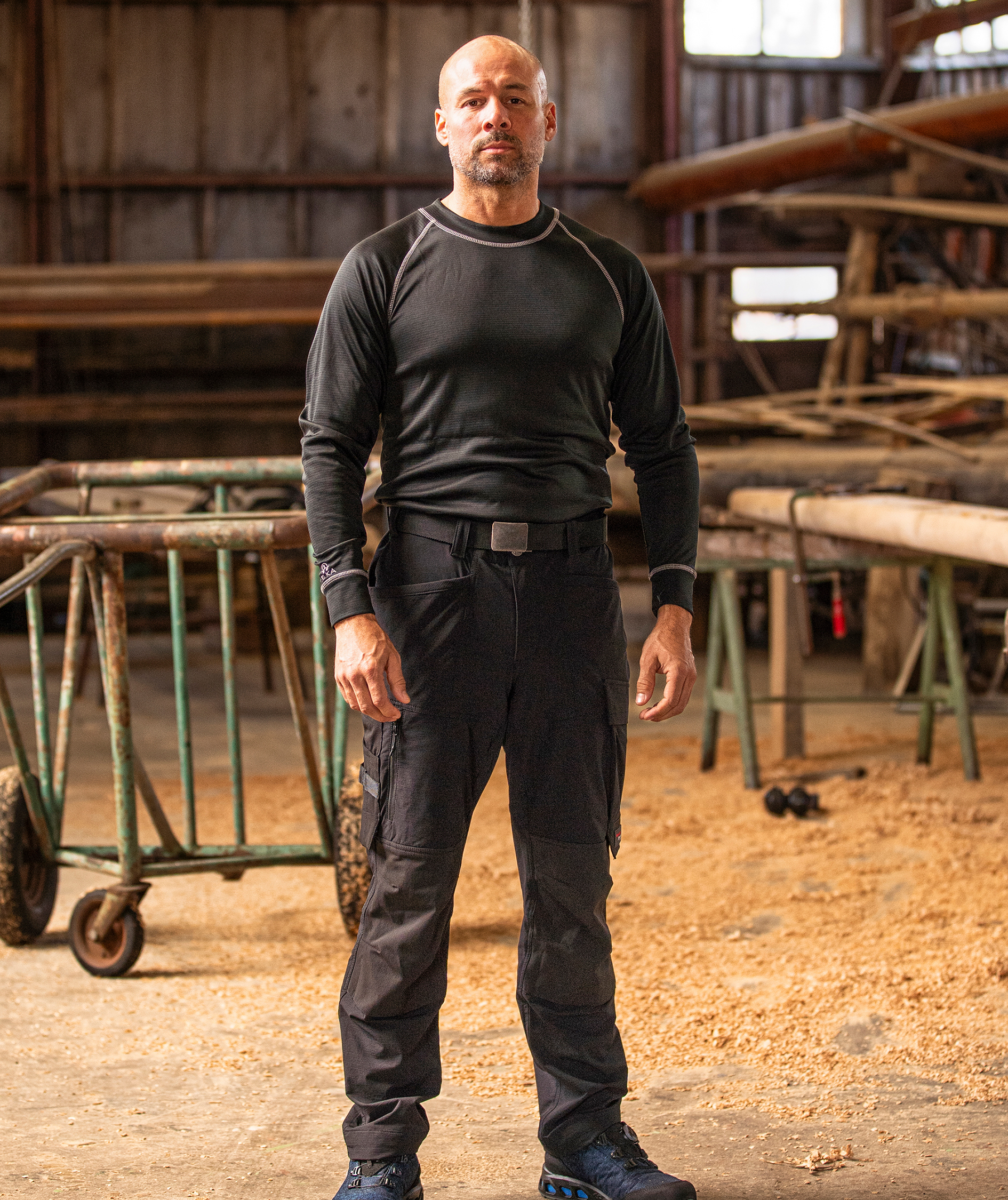 ELKA Working Xtreme work trousers, Black