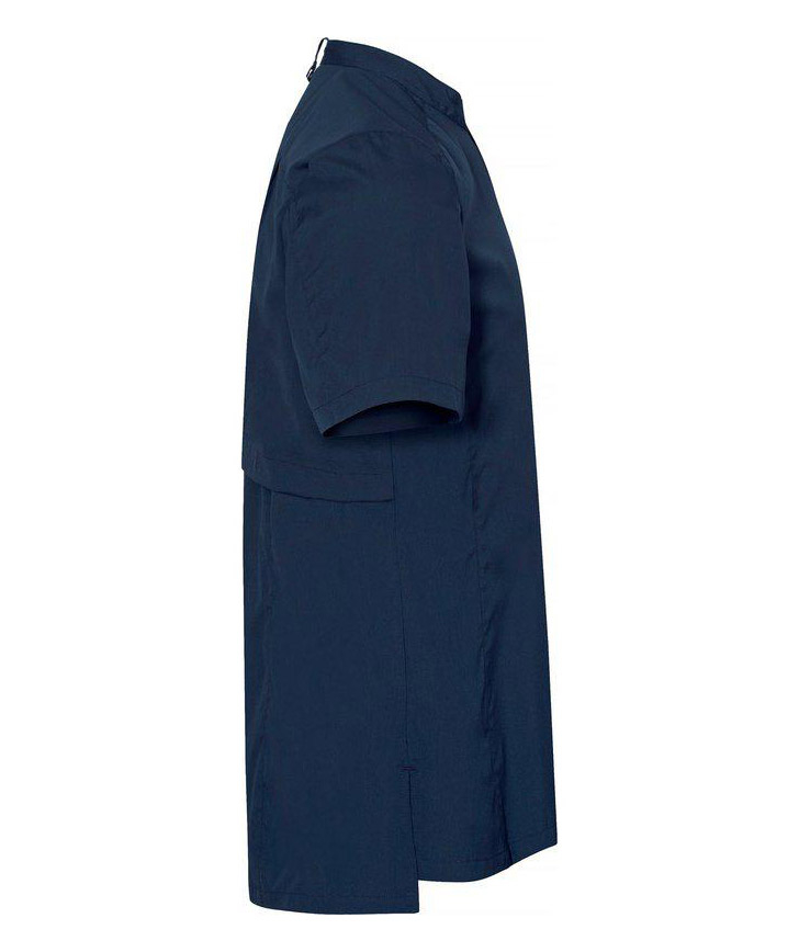 Segers 1006 regular fit kort&aelig;rmet kokkeskjorte, Navy, large image number 2