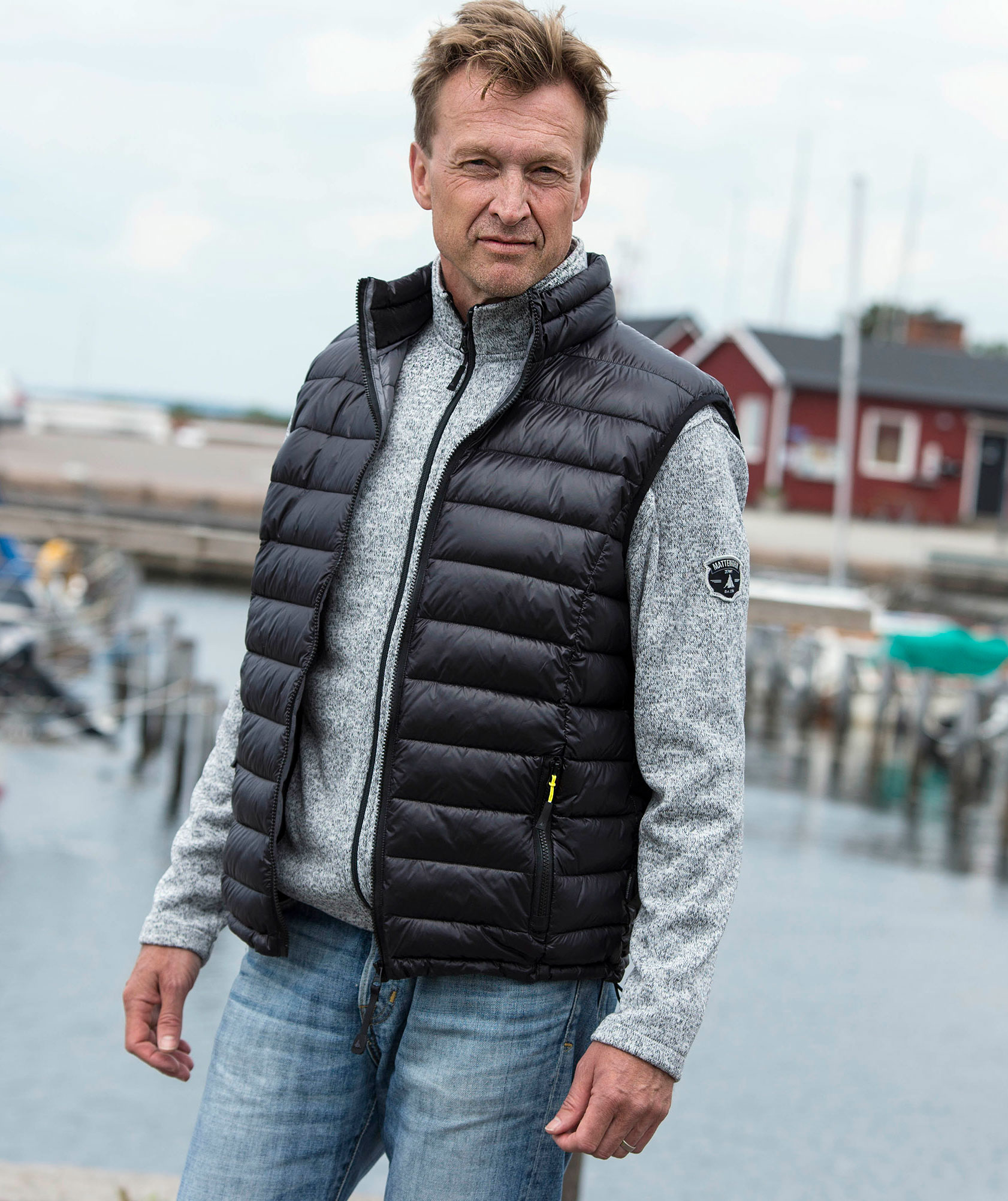 Matterhorn Walker Steppweste, Schwarz