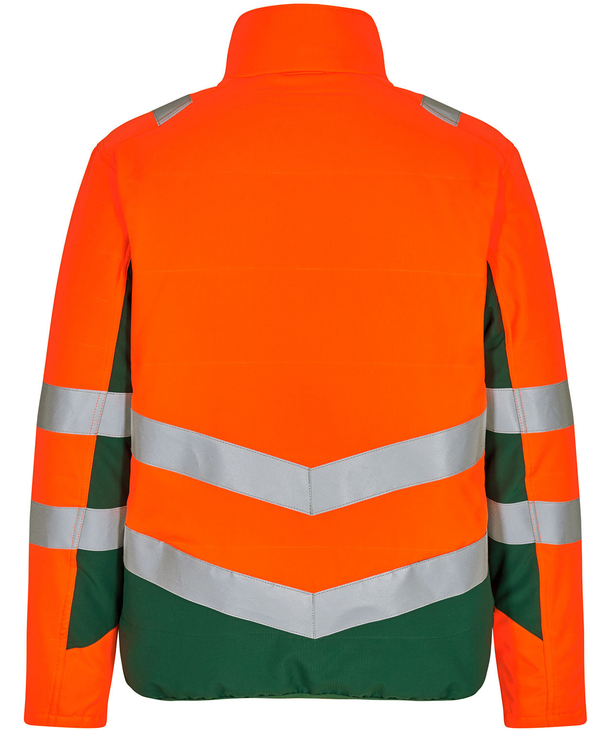 Engel Safety vattert jakke, Hi-vis Oransje/Gr&oslash;nn, large image number 1