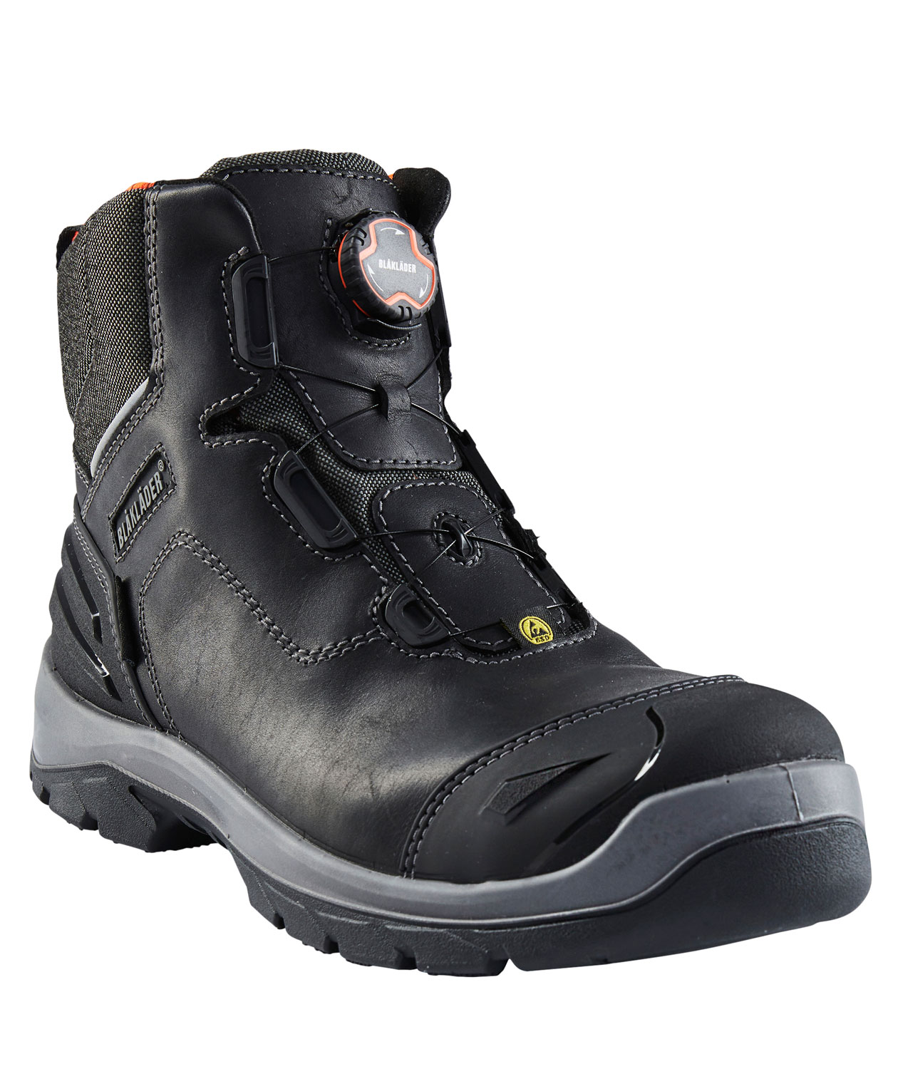 Bl&aring;kl&auml;der Elite vernest&oslash;vletter S3, Svart