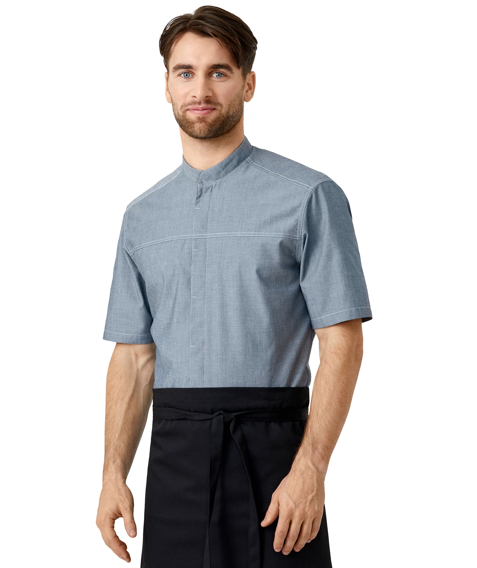 Kentaur modern fit short-sleeved chefs/servicesshirt