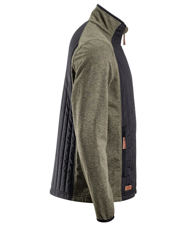 Kramp Active hybrid jacket, Olive Green, large image number 2