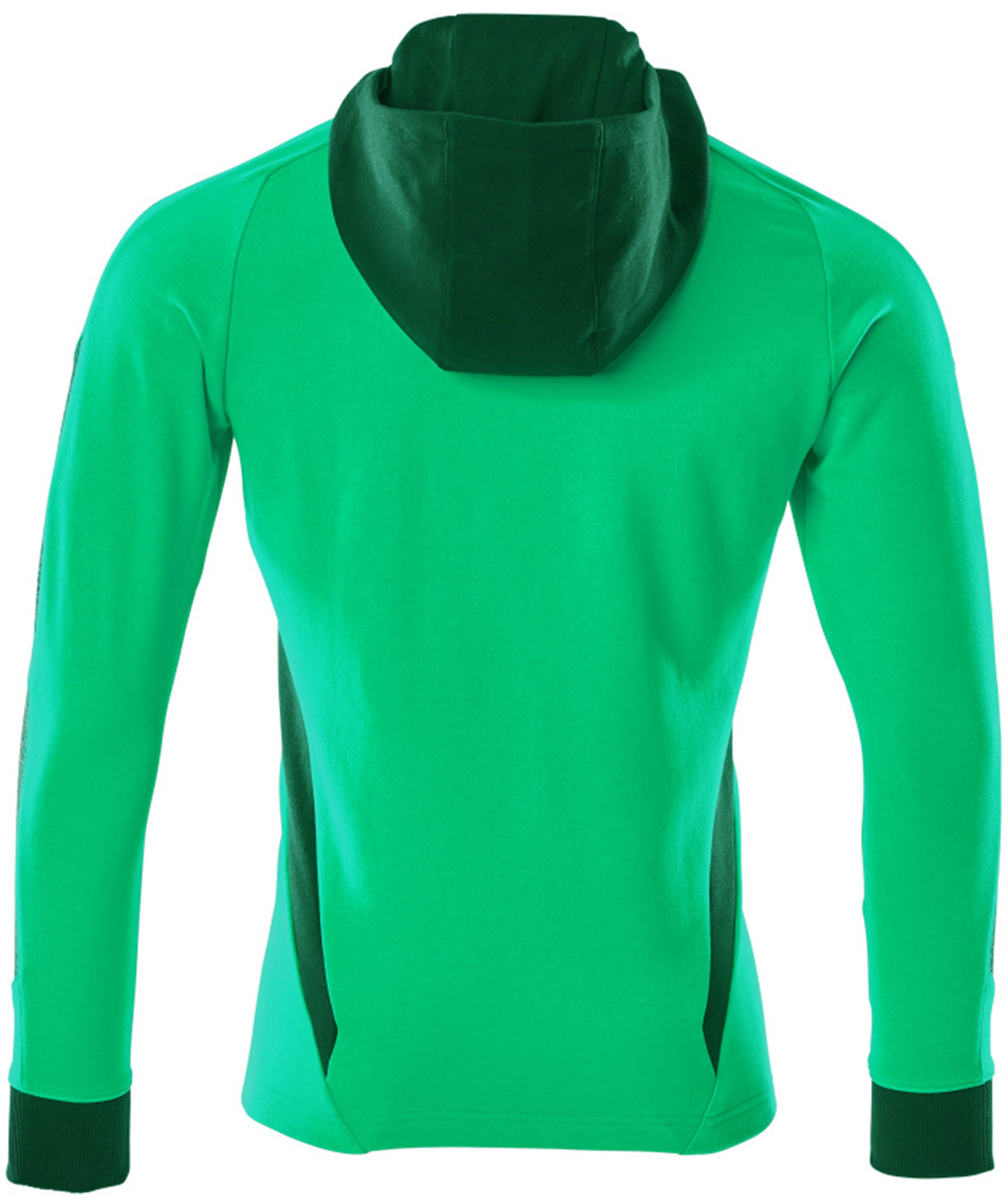 Mascot Accelerate Kapuzensweatshirt mit Rei&szlig;verschluss, Gras-gr&uuml;n/gr&uuml;n, large image number 1