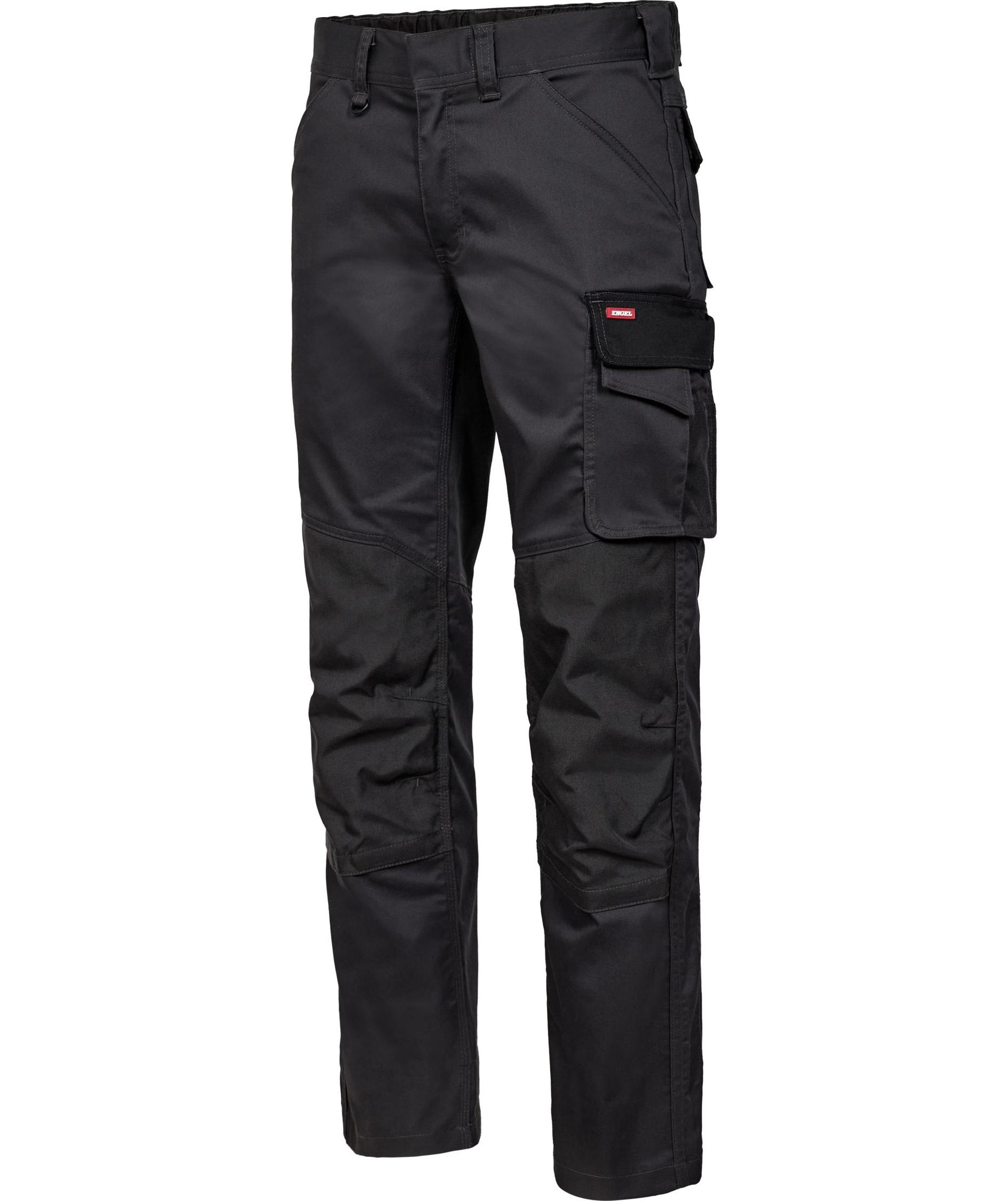 Engel Galaxy arbetsbyxa, Anthracite/Black, large image number 2