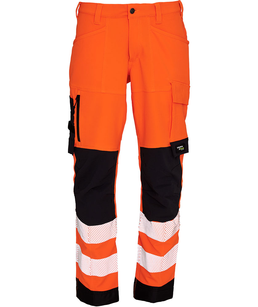 ELKA Visible Xtreme arbetsbyxa, Varsel Orange/Svart