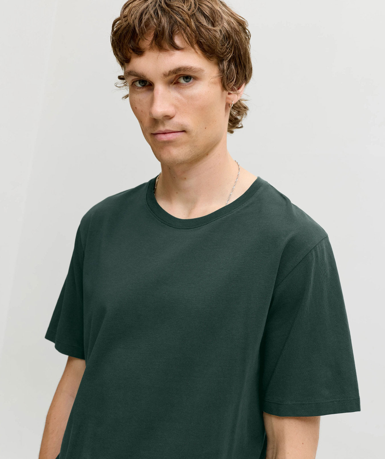 Jack & Jones JJEORGANIC basic T-skjorte, Scarab, large image number 3