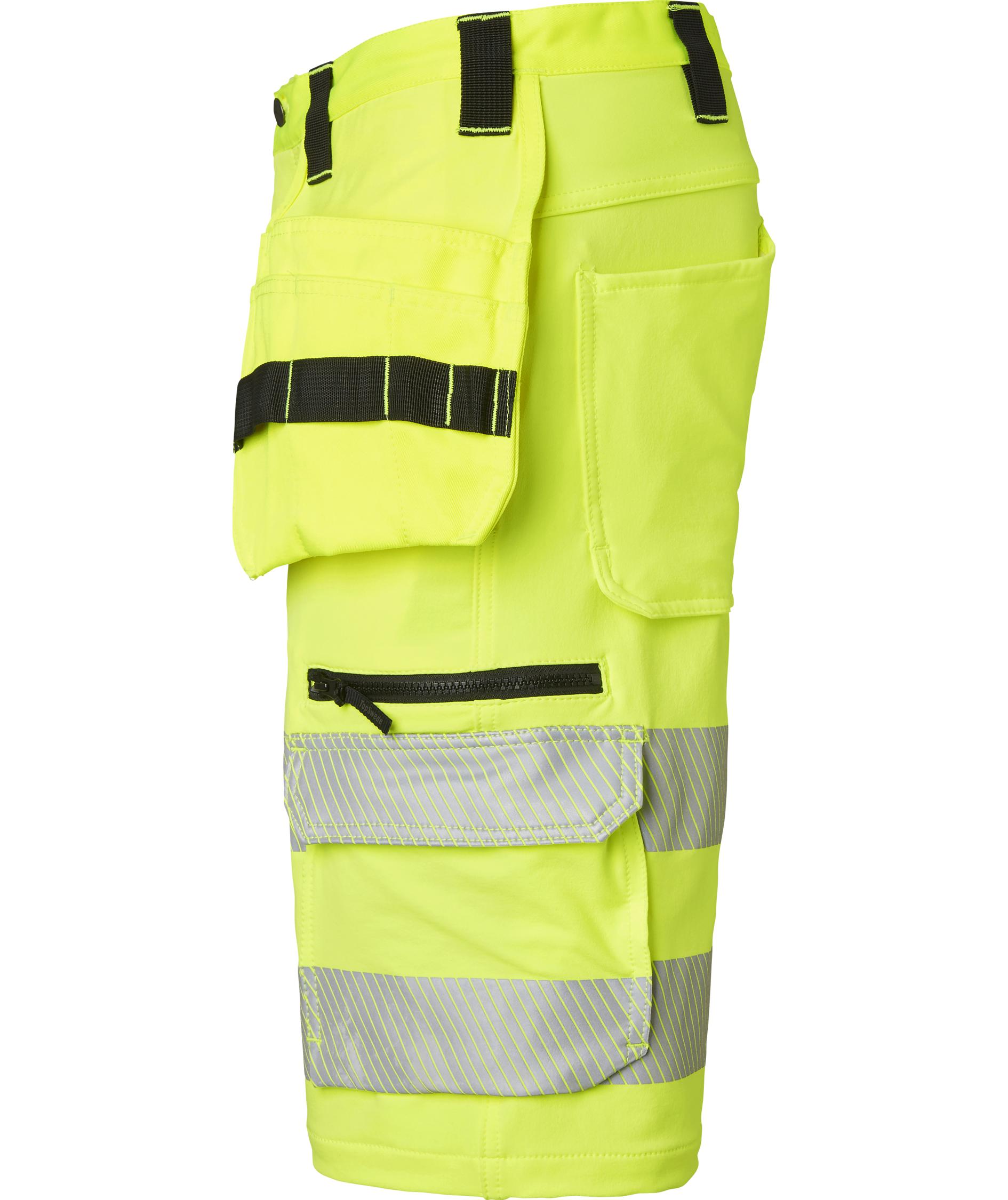 Top Swede hantverksshorts 315 full stretch, Varsel Gul, large image number 3