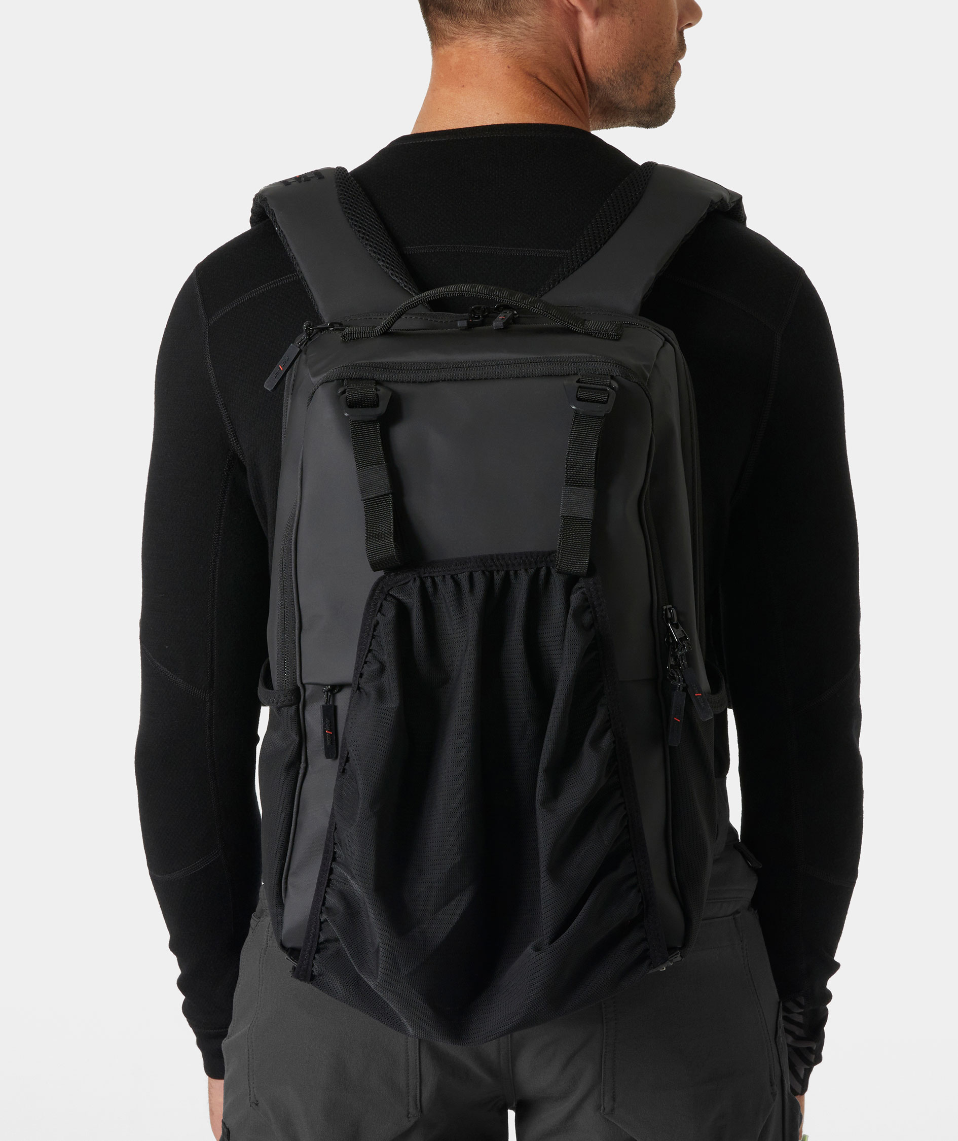Helly Hansen Barcode ryggs&auml;ck 20L, Black, Black, large image number 4