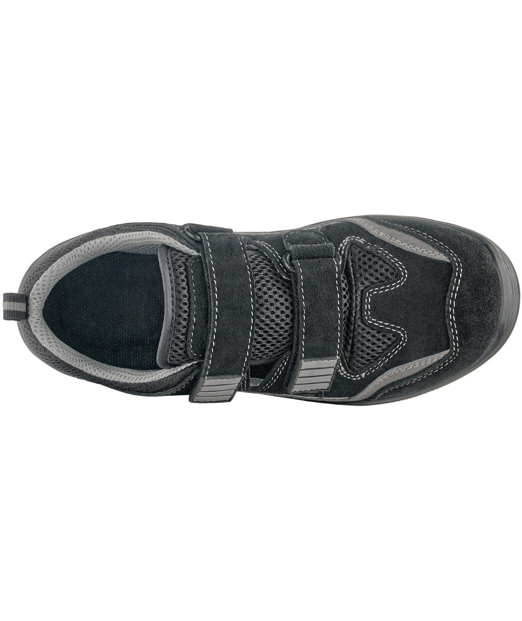 VM Footwear Livorno safety sandals S1PLESD, Black/Grey, large image number 4