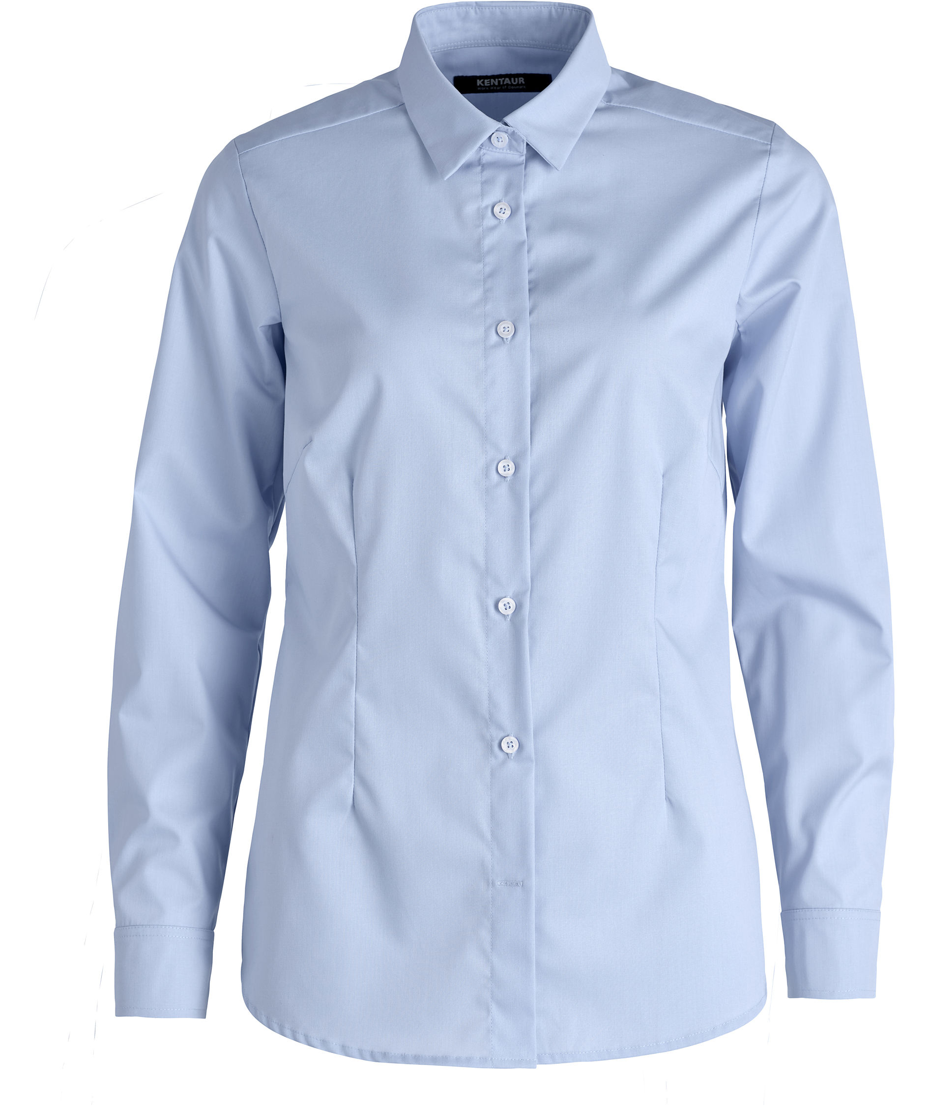 Kentaur modern fit women's shirt, City blue, City blue, swatch