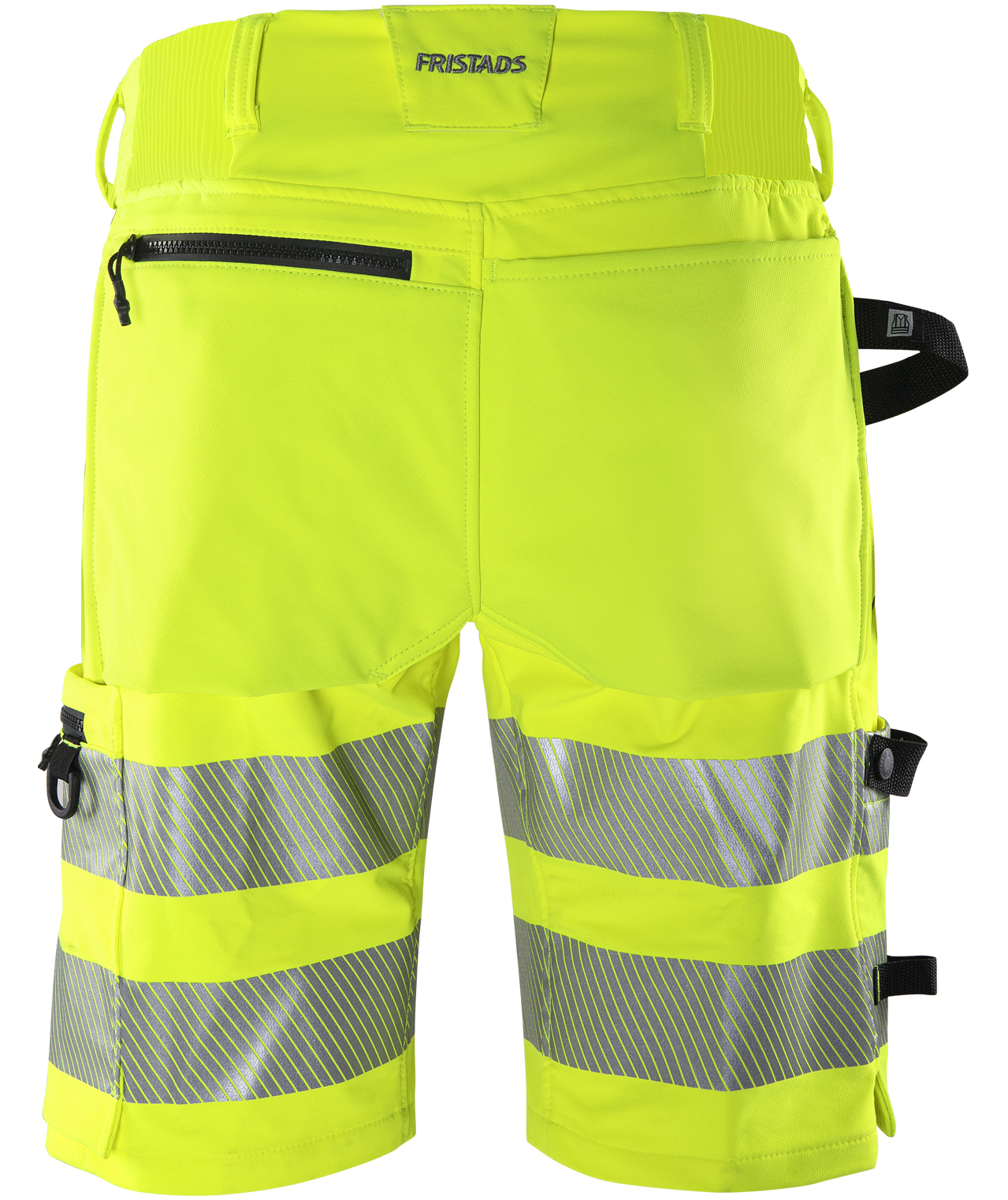 Fristads Green arbeidsshorts 2648 GSTP full stretch, Hi-Vis&nbsp;Gul, large image number 2