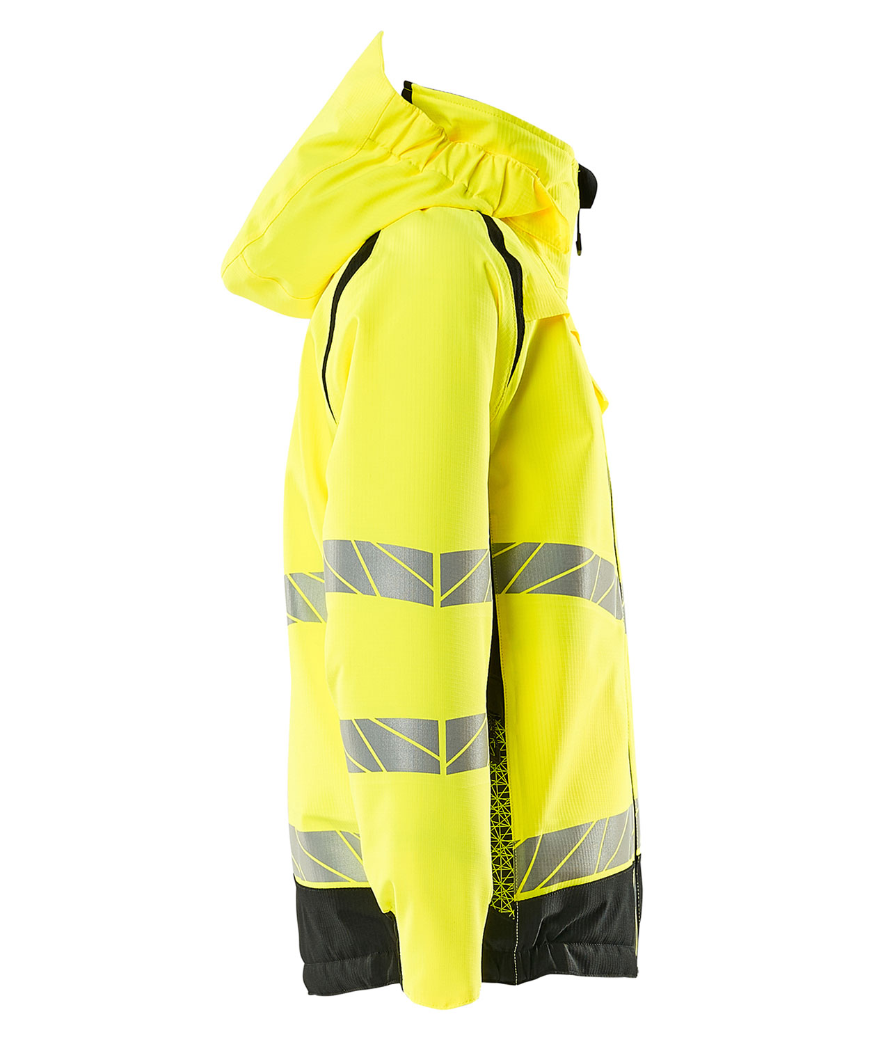 Mascot Accelerate Safe winter jacket for kids, Hi-vis Yellow/Black, large image number 3