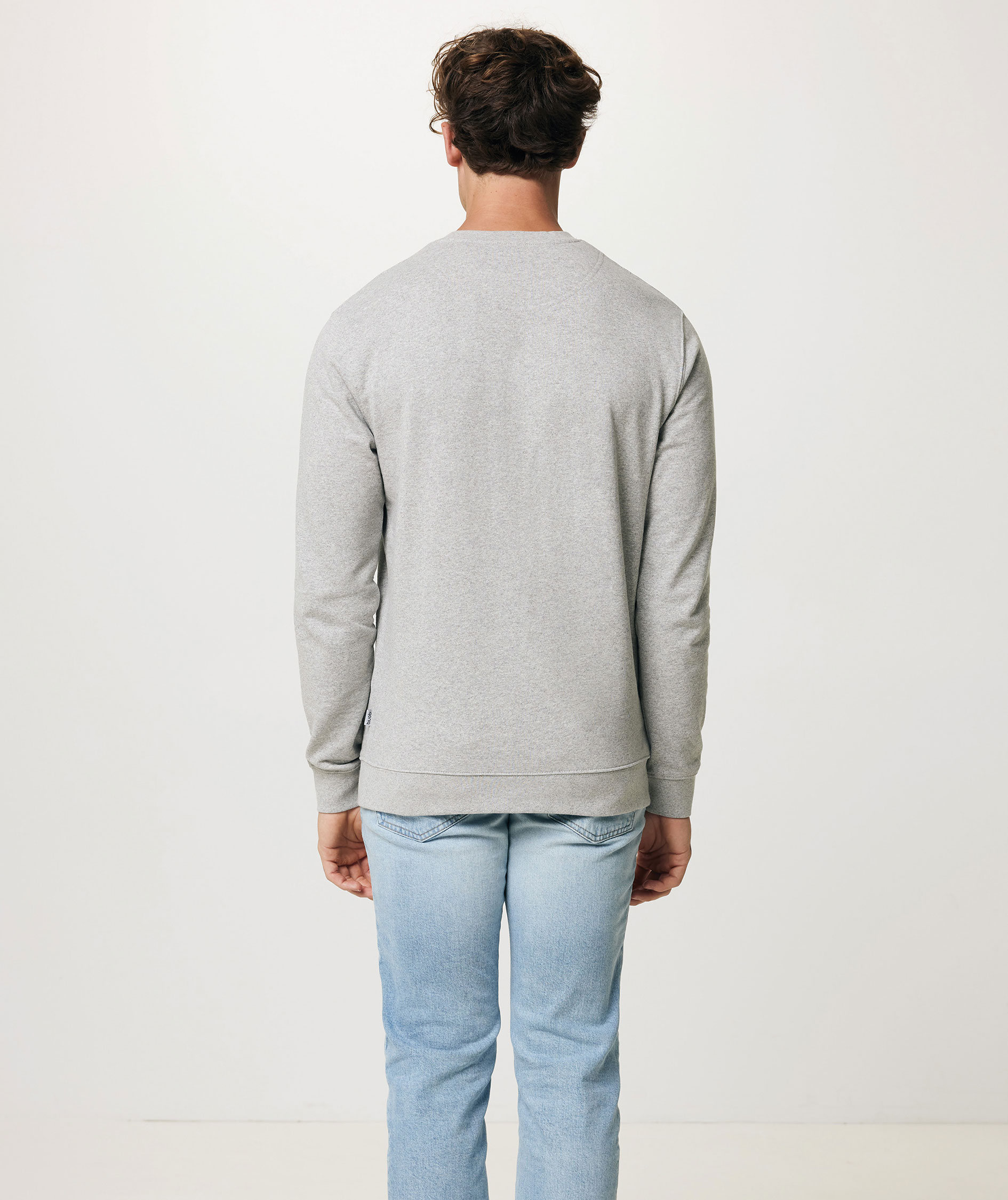 Iqoniq Etosha sweatshirt, Light Heather Grey, large image number 3