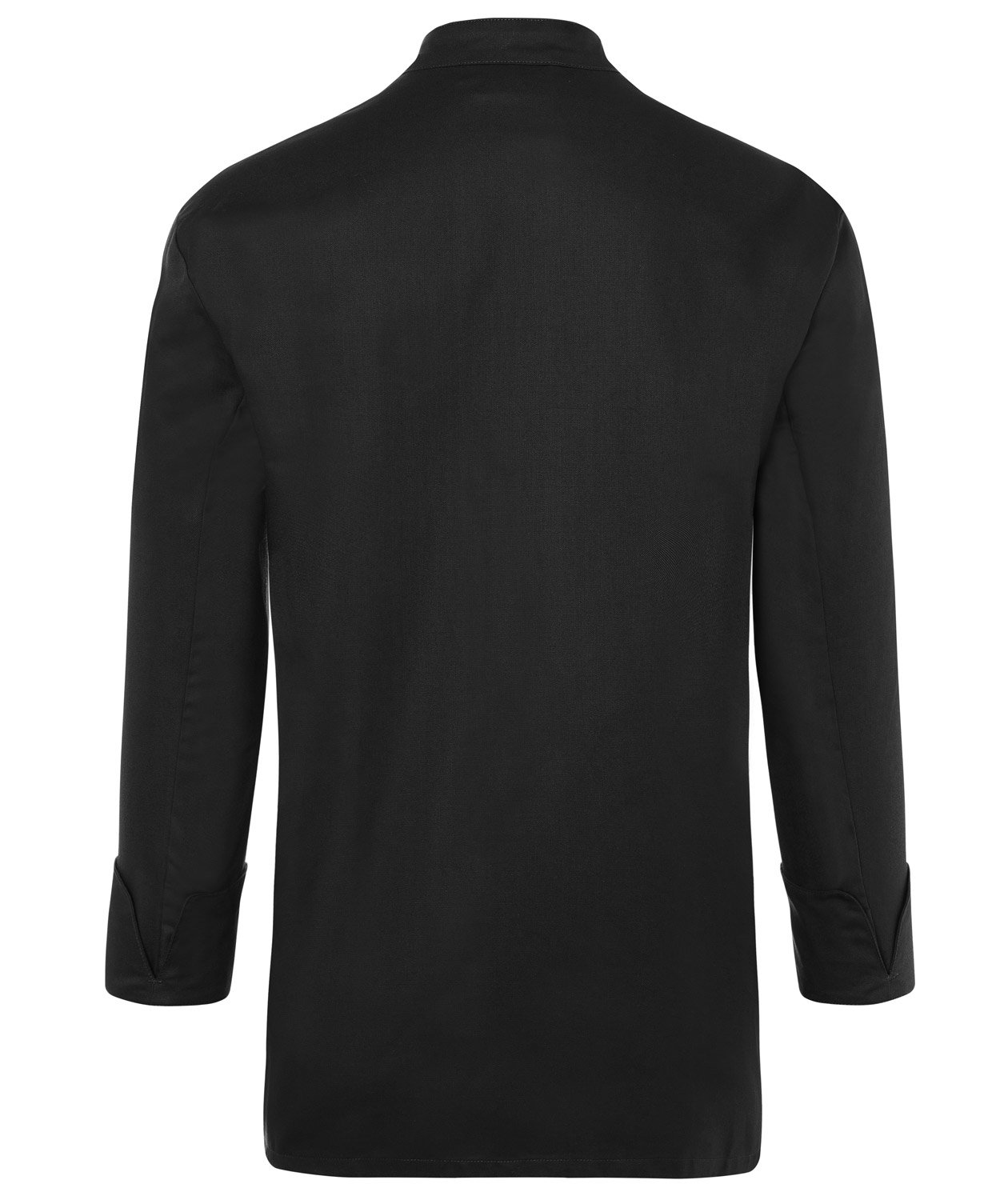Karlowsky Thomas chefs jacket without buttons, Black, large image number 2