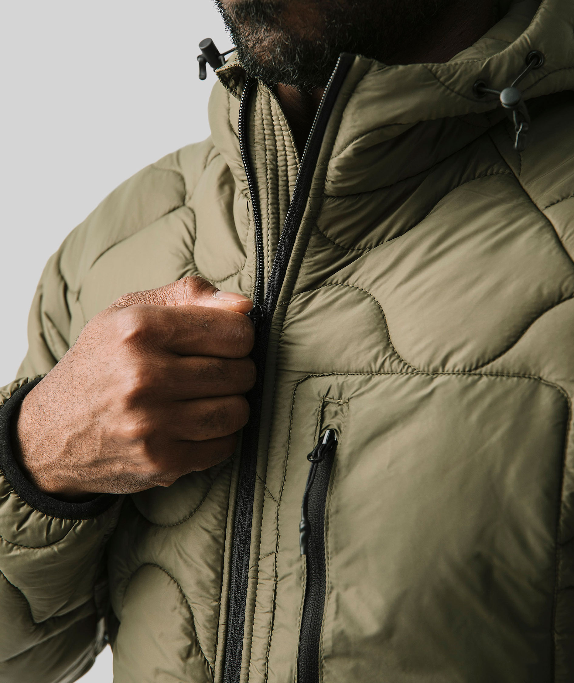 Matterhorn Hannold Steppjacke, Olivgr&uuml;n, large image number 6