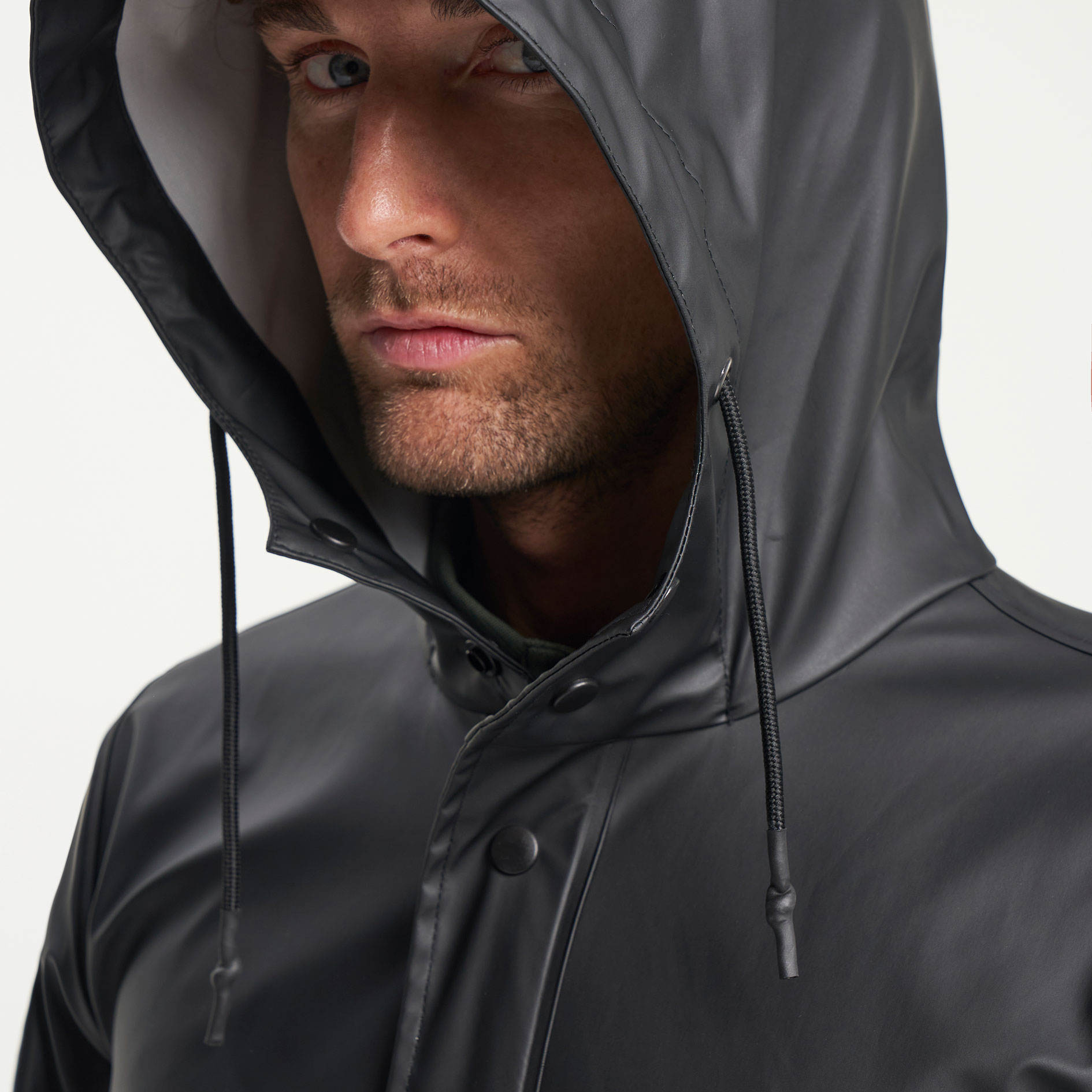 Tenson Apelviken rain jacket, Black, large image number 5