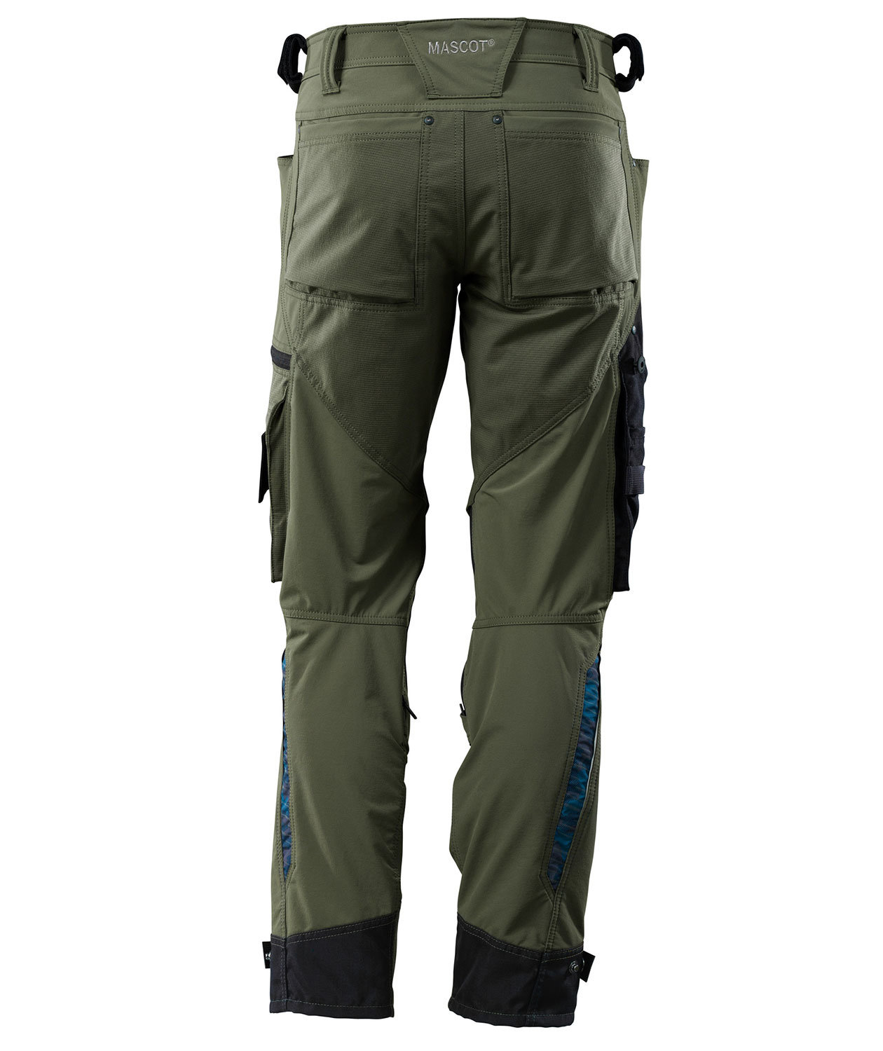 Mascot Advanced arbejdsbukser Full stretch, Mosgr&oslash;n, Mosgr&oslash;n, large image number 2