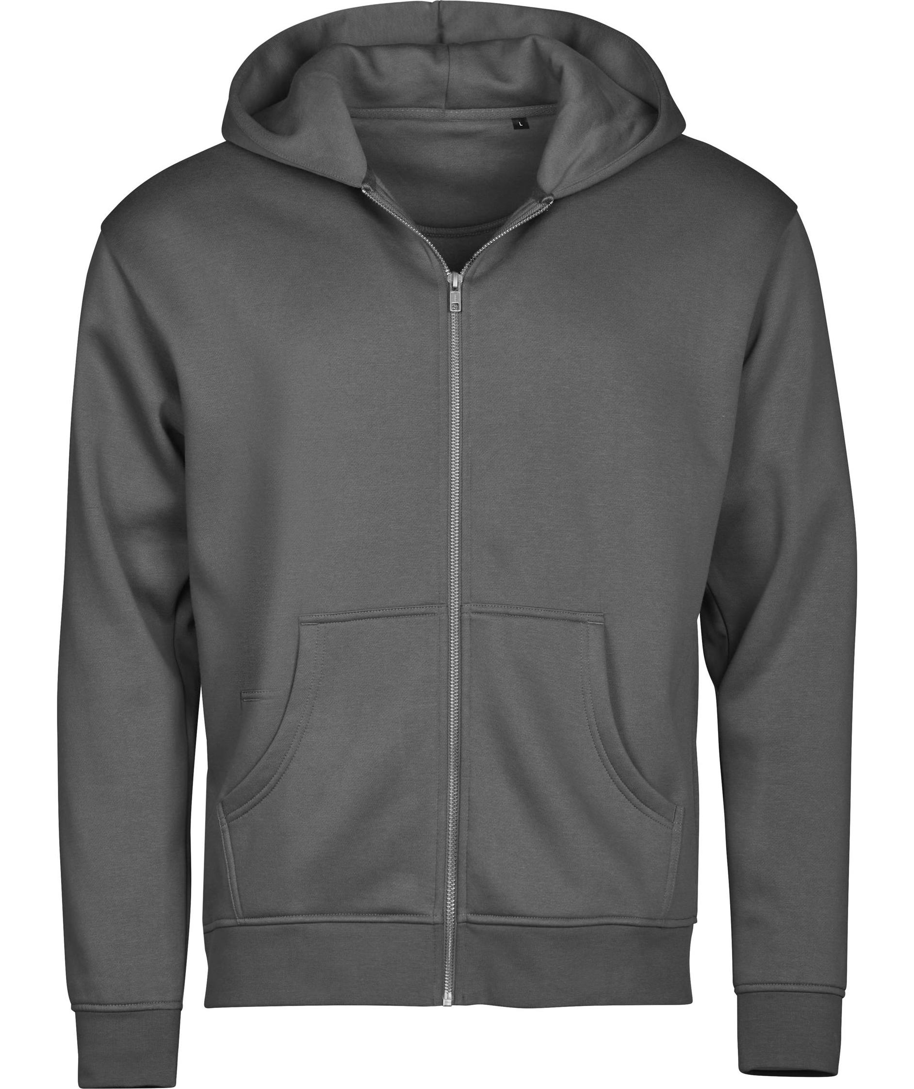 Tee Jays UNLABELED h&aelig;ttetr&oslash;je med lyn, Powder Grey