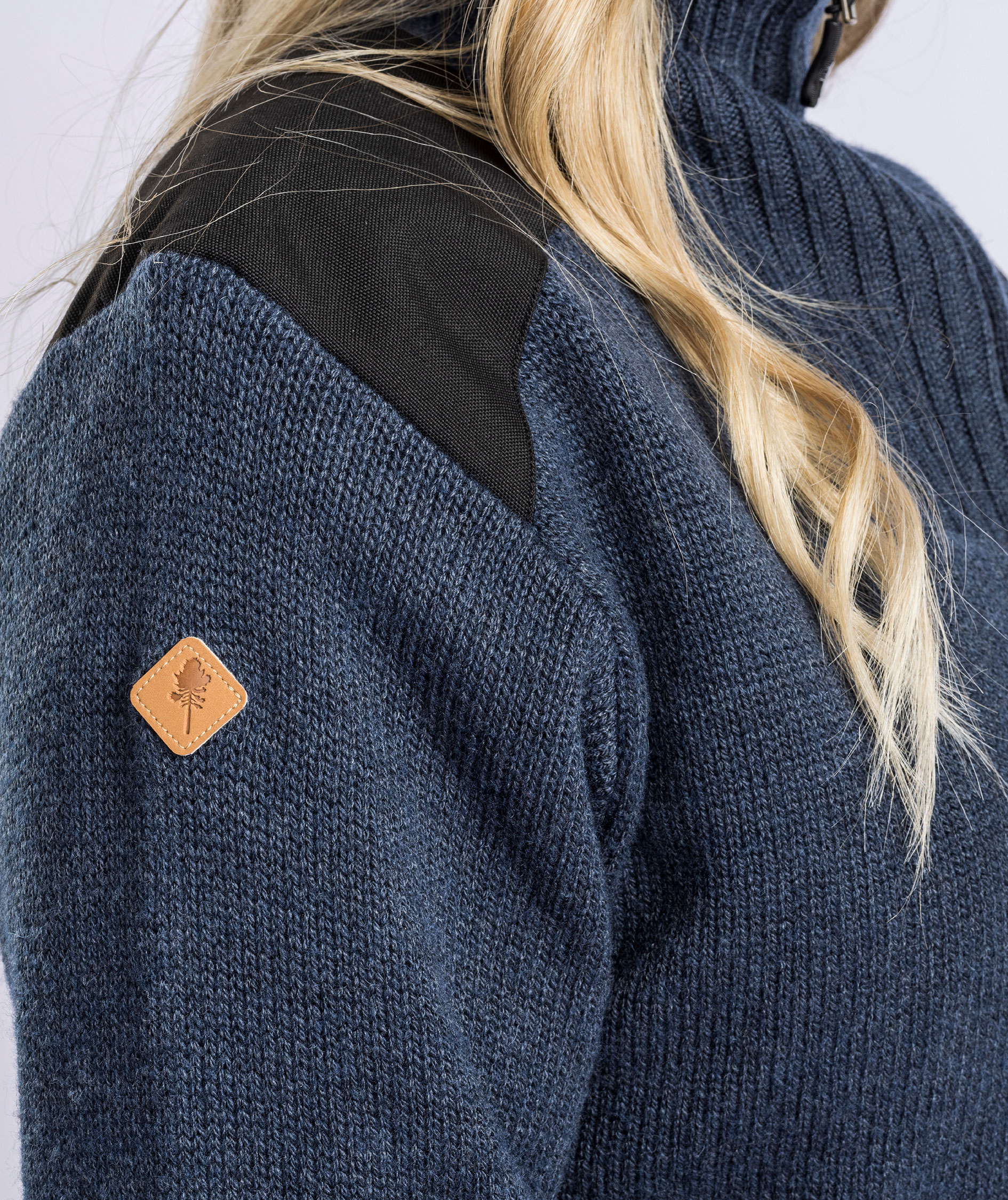 Pinewood&nbsp;Hurricane dame striktr&oslash;je med membran, Dark Navy Melange, large image number 6