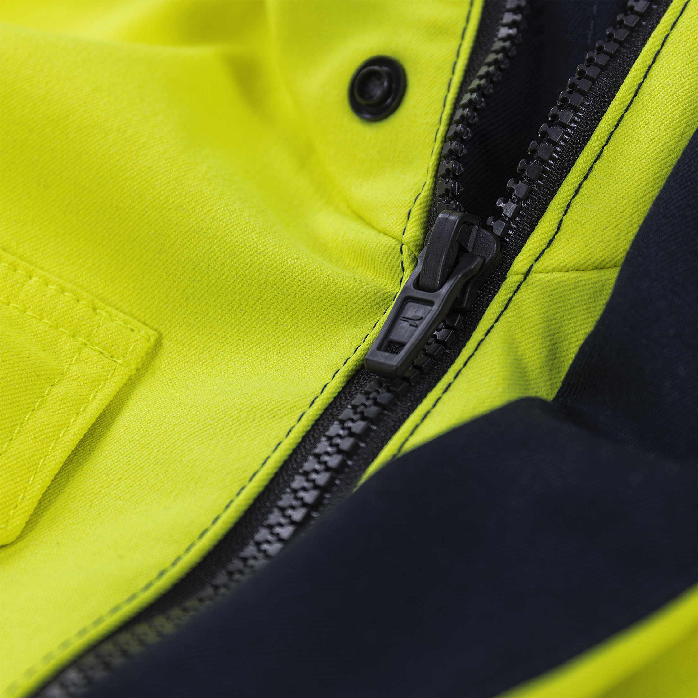 Fristads Flamestat Green kedeldragt 8950 GFS, Hi-Vis gul/marine, large image number 4