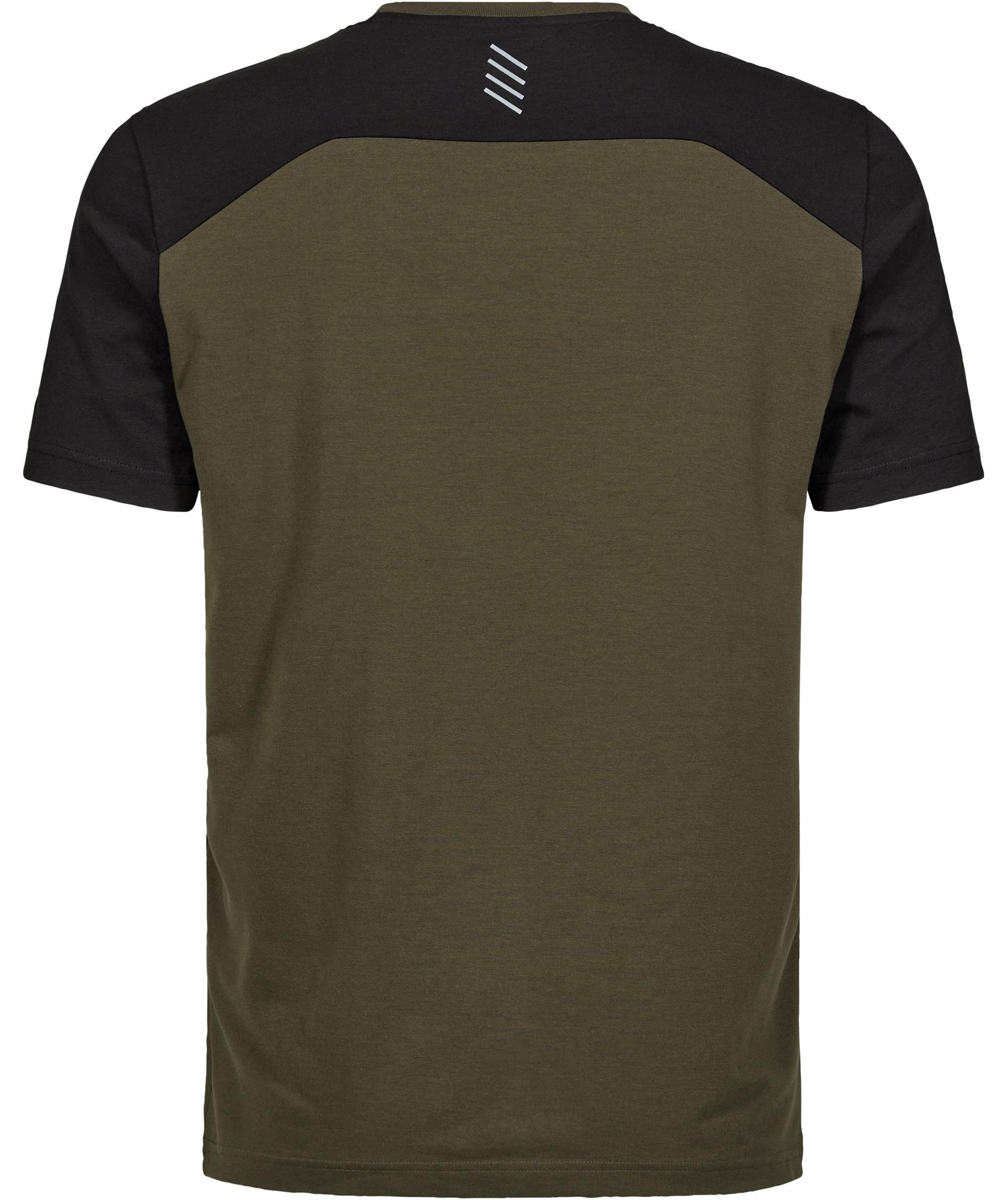 Engel Entire T-shirt, Forest Green/Black, large image number 3