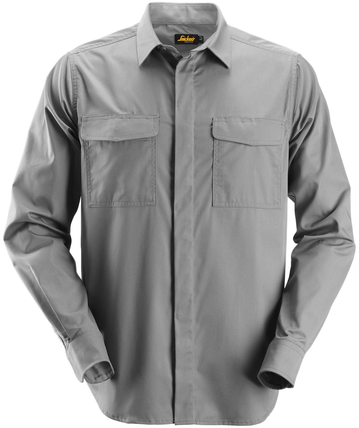 Snickers service skjorte 8510, Gr&aring;, Gr&aring;, swatch