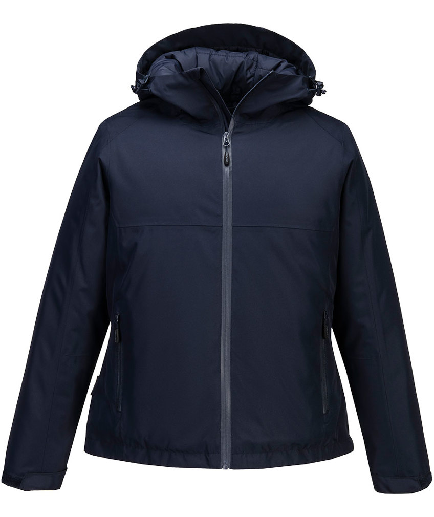 Portwest Damen Winterjacke, Dunkel Marine, Dunkel Marine, swatch