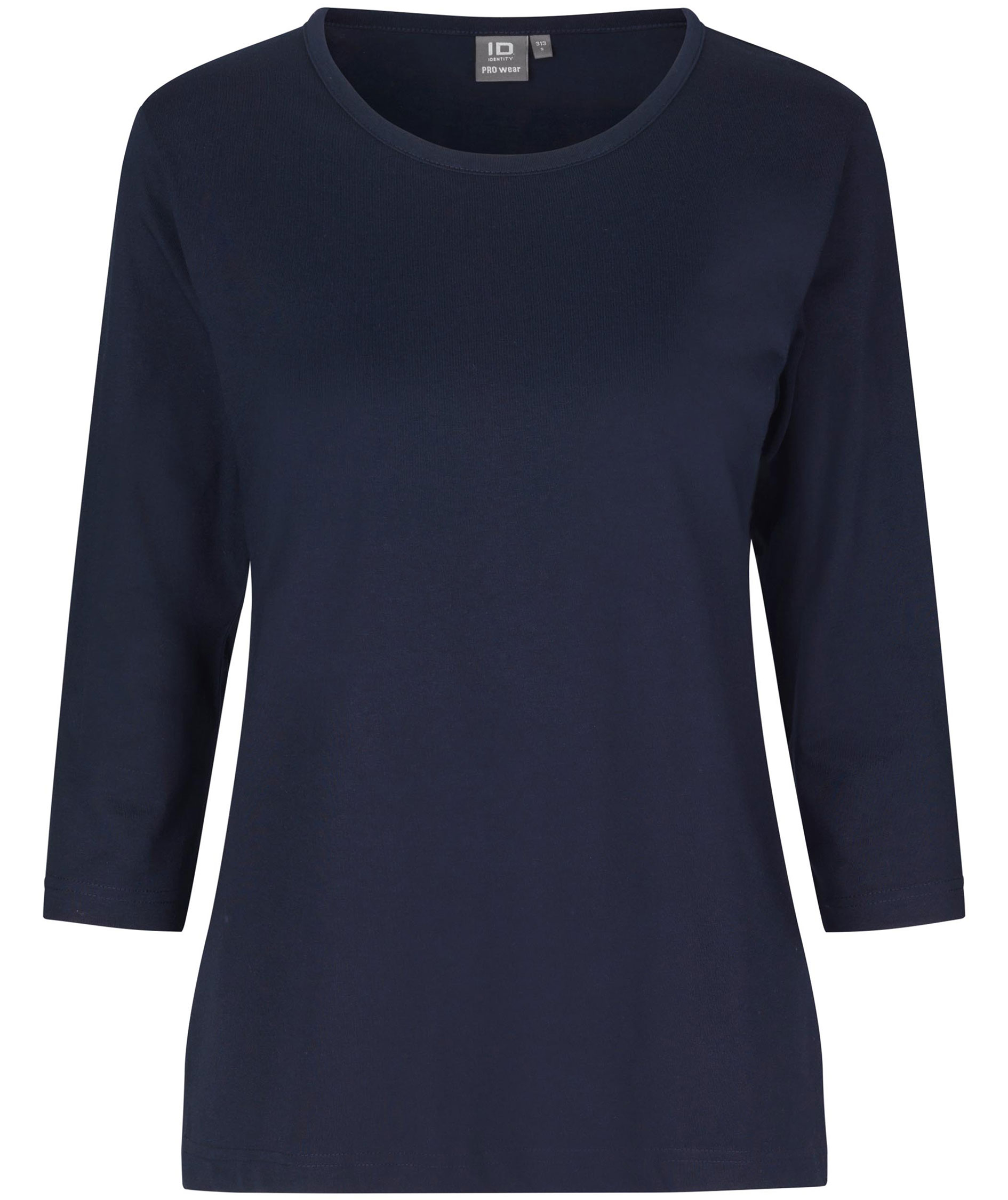 ID PRO Wear 3/4 ermet dame T-skjorte, Marine, Marine, swatch