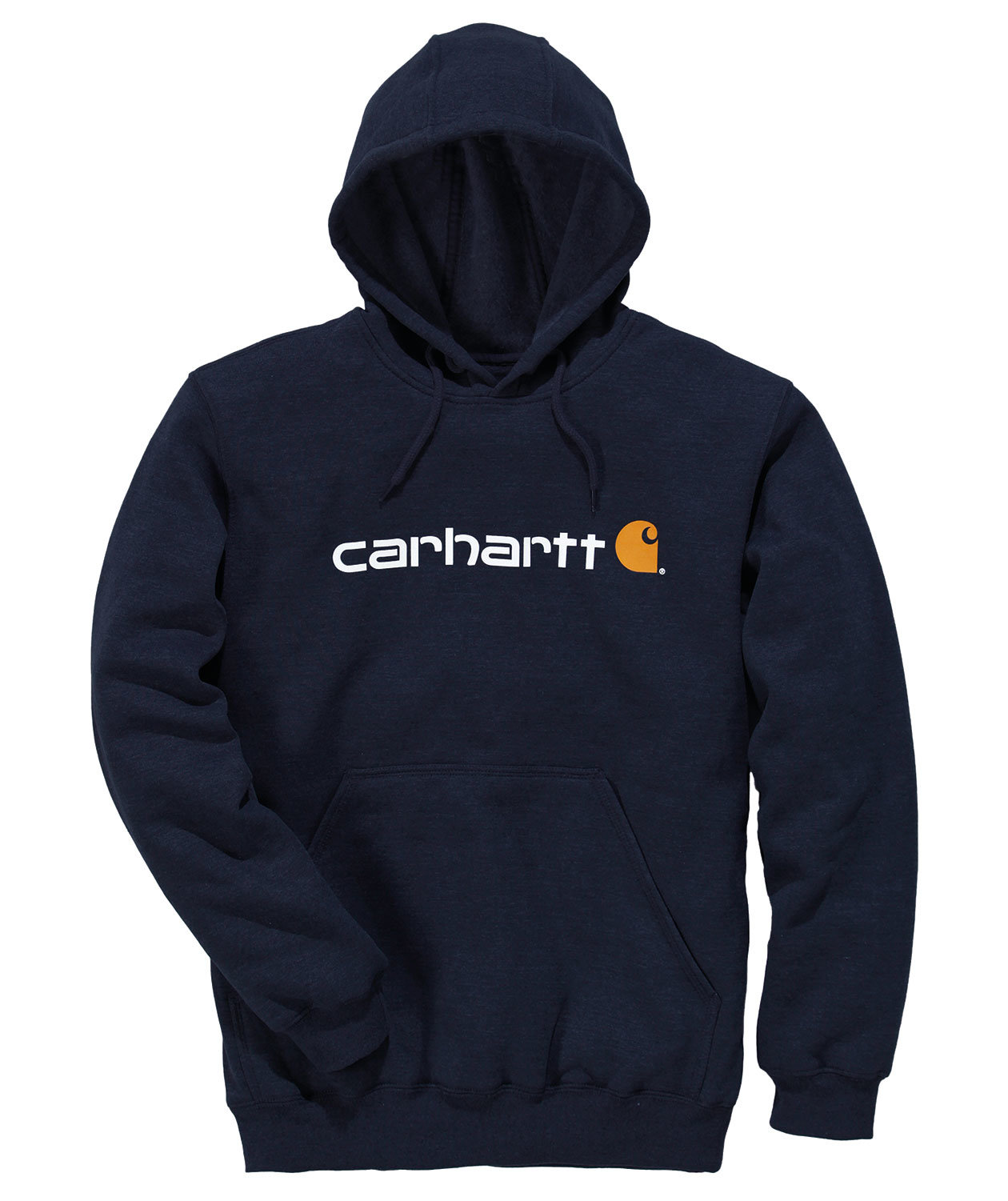 Carhartt Marquette Logo h&aelig;ttetr&oslash;je Midweight, New Navy, large image number 0