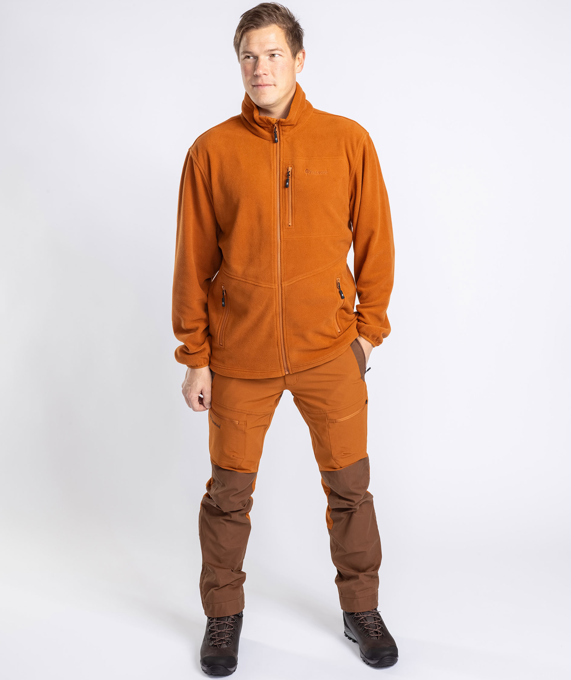 Pinewood&nbsp;Finnveden Hybrid Extreme bukser, Fudge/Nougat, large image number 1