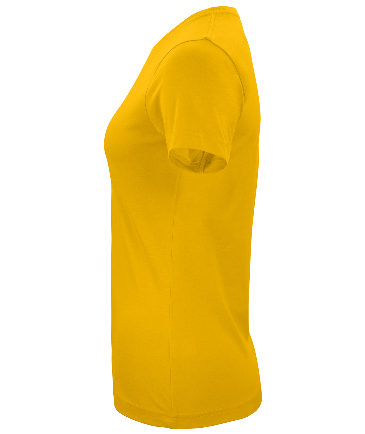 Clique Classic dame T-shirt, Lemon, large image number 2