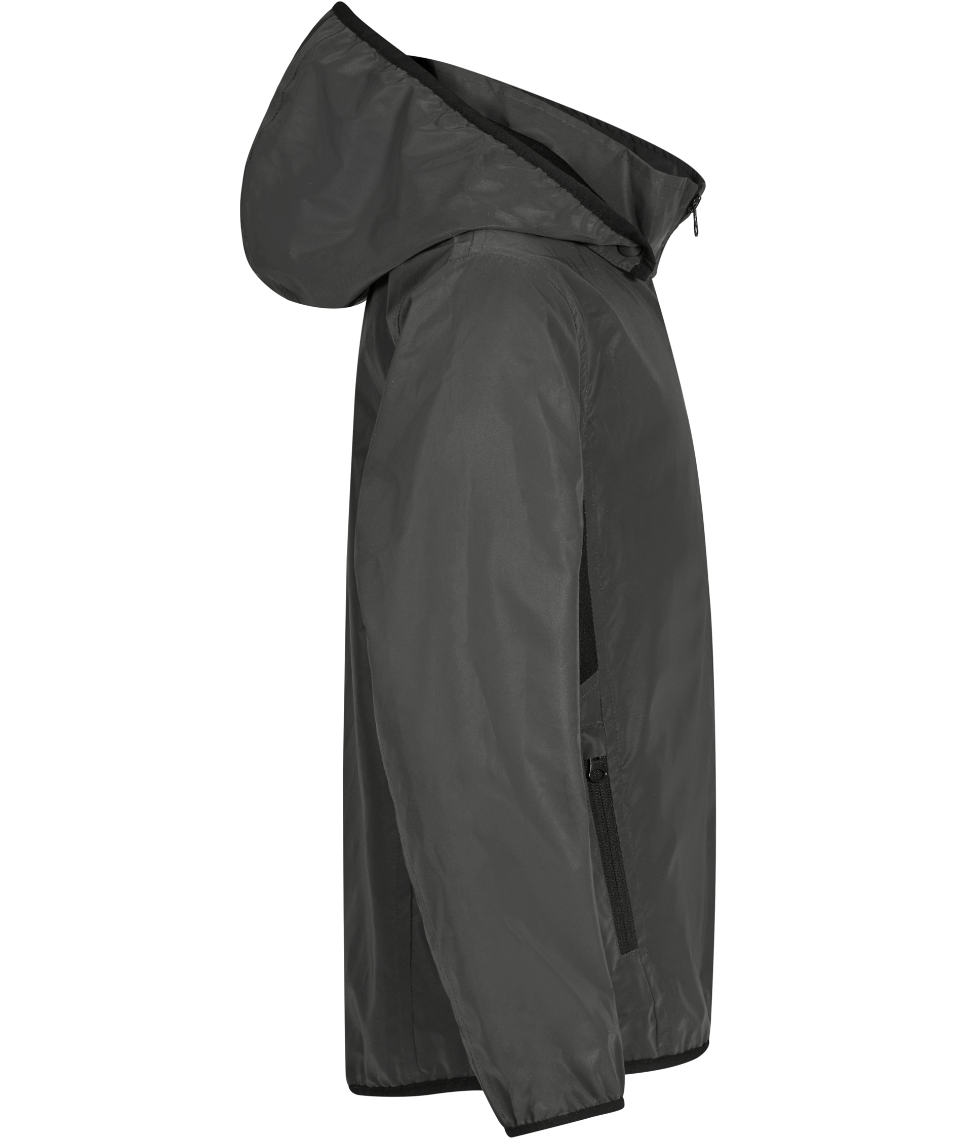 Clique Willmar refleks vindjakke for barn, Reflective Grey, large image number 3